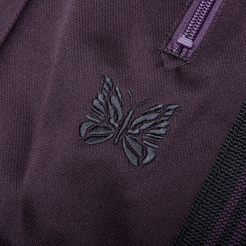 BOOT CUT TRACK PANT - DARK PURPLE - 3