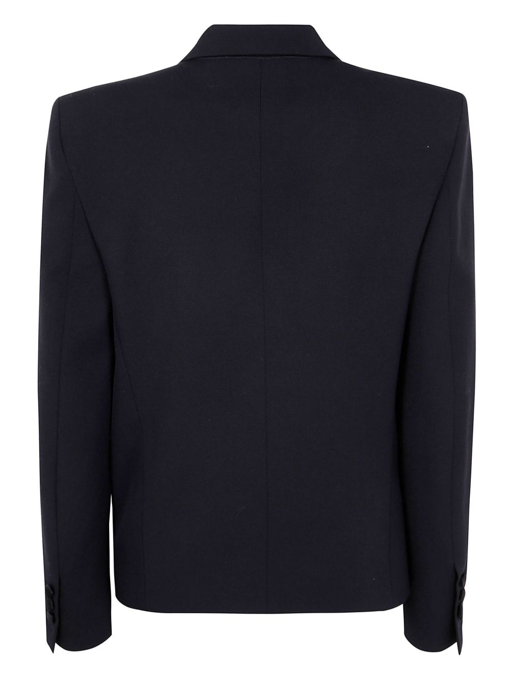 wool double-breasted blazer - 2