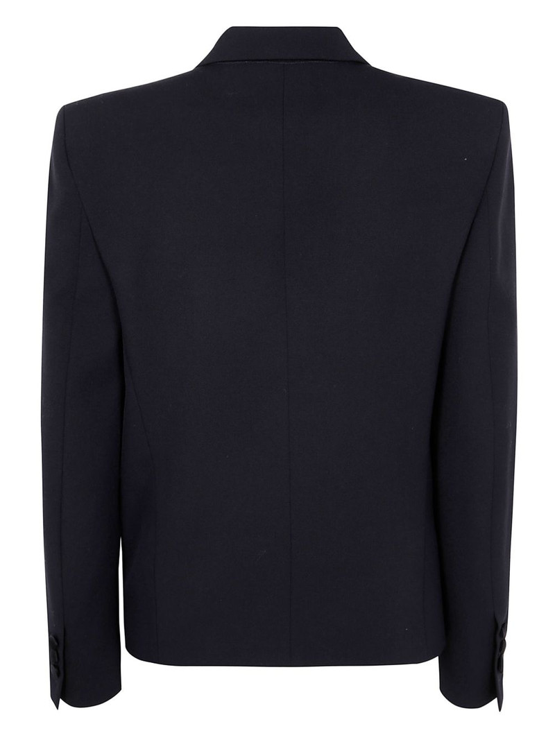 Balmain wool double-breasted blazer outlook