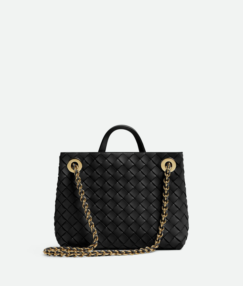 Bottega Veneta Small Andiamo With Chain outlook