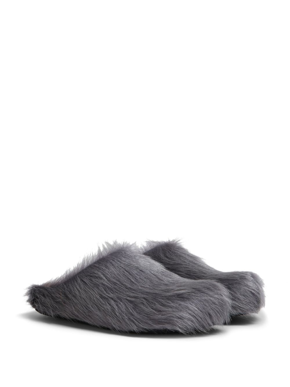 Fussbet Sabot calf-hair slippers - 2