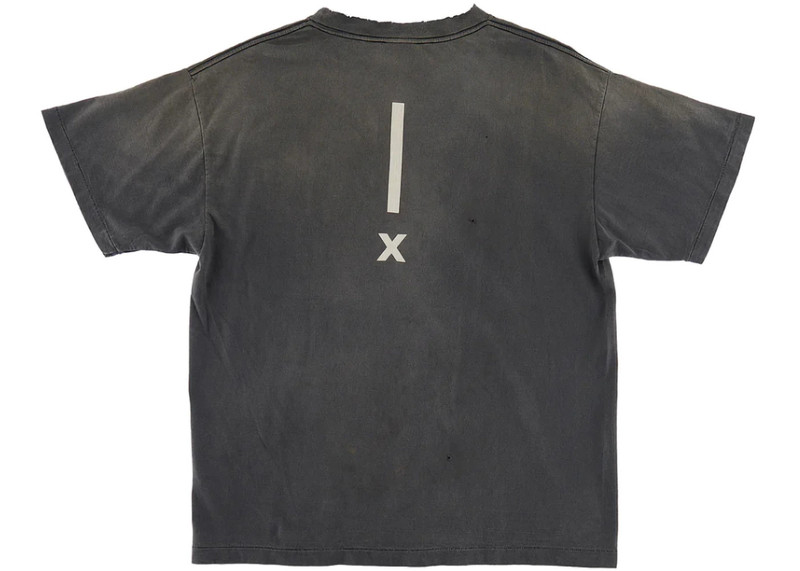 SAINT M×××××× Saint Mxxxxxx Saint Room Damaged T-Shirt Vintage Black outlook