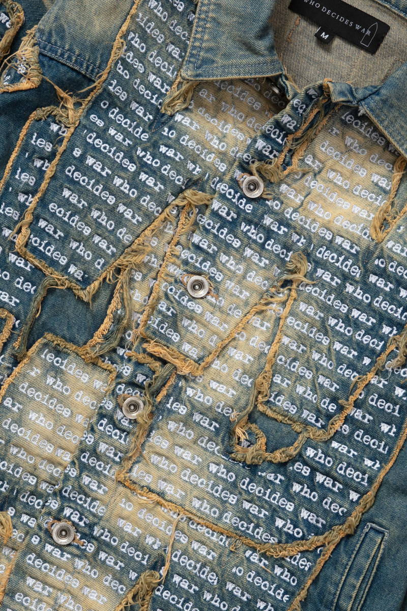 WHO DECIDES WAR WDW OVERLAY JACKET outlook