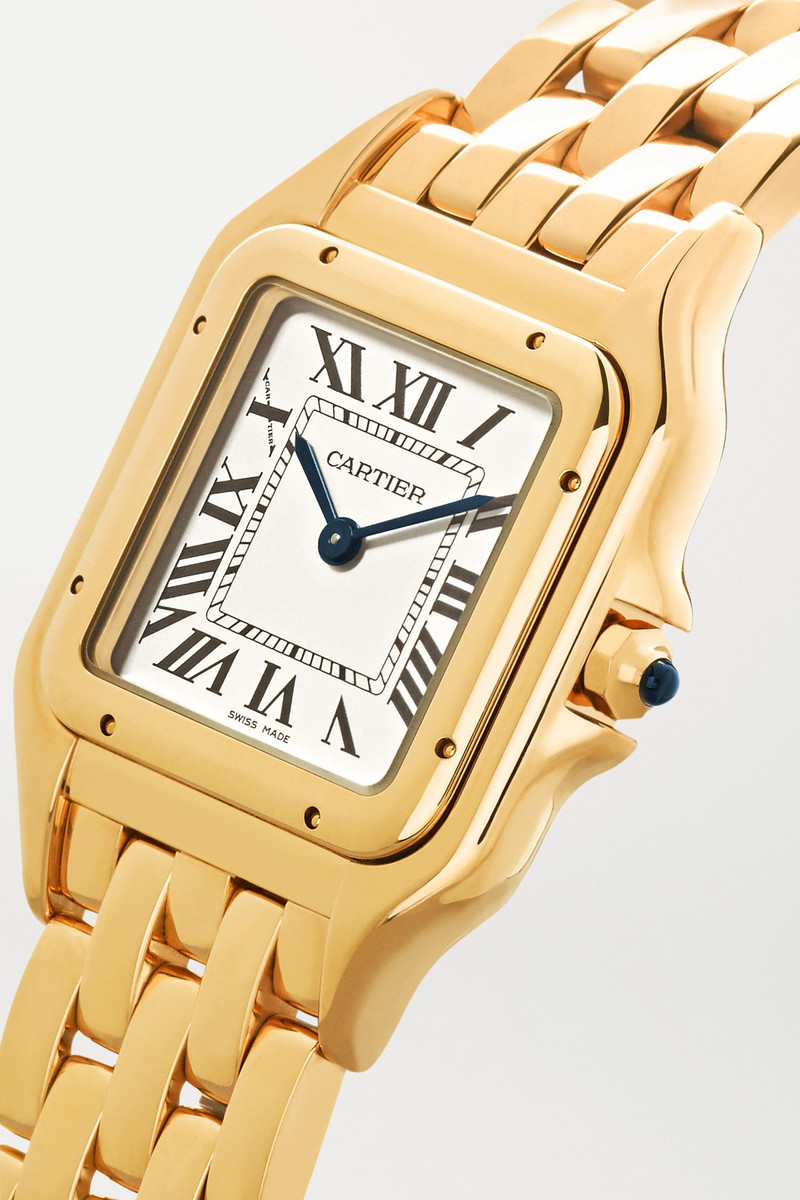 Panthère de Cartier 27mm medium 18-karat gold watch 3