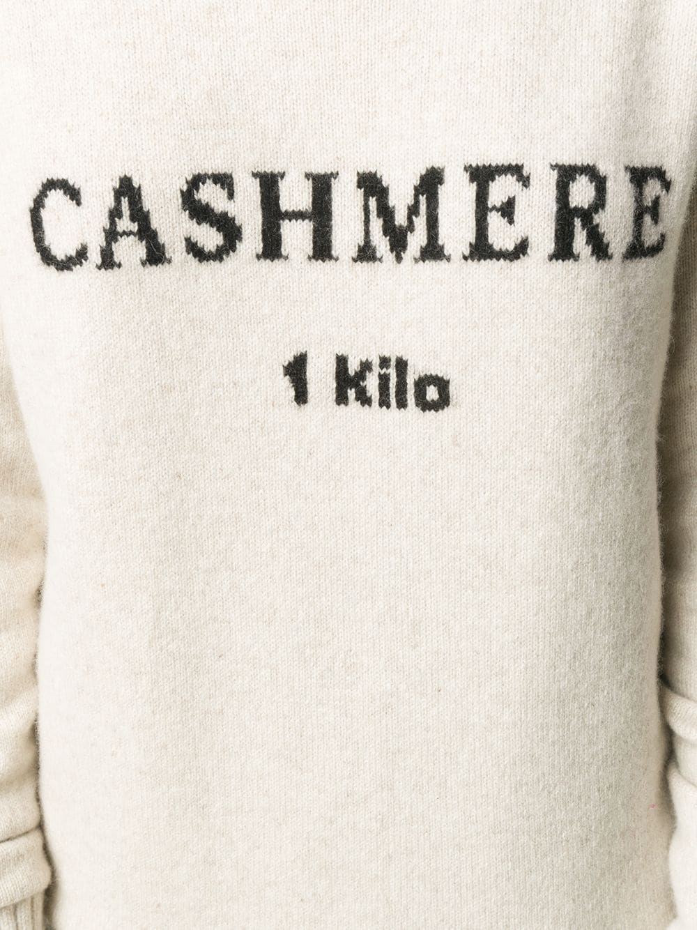 cashmere embroidered jumper - 5