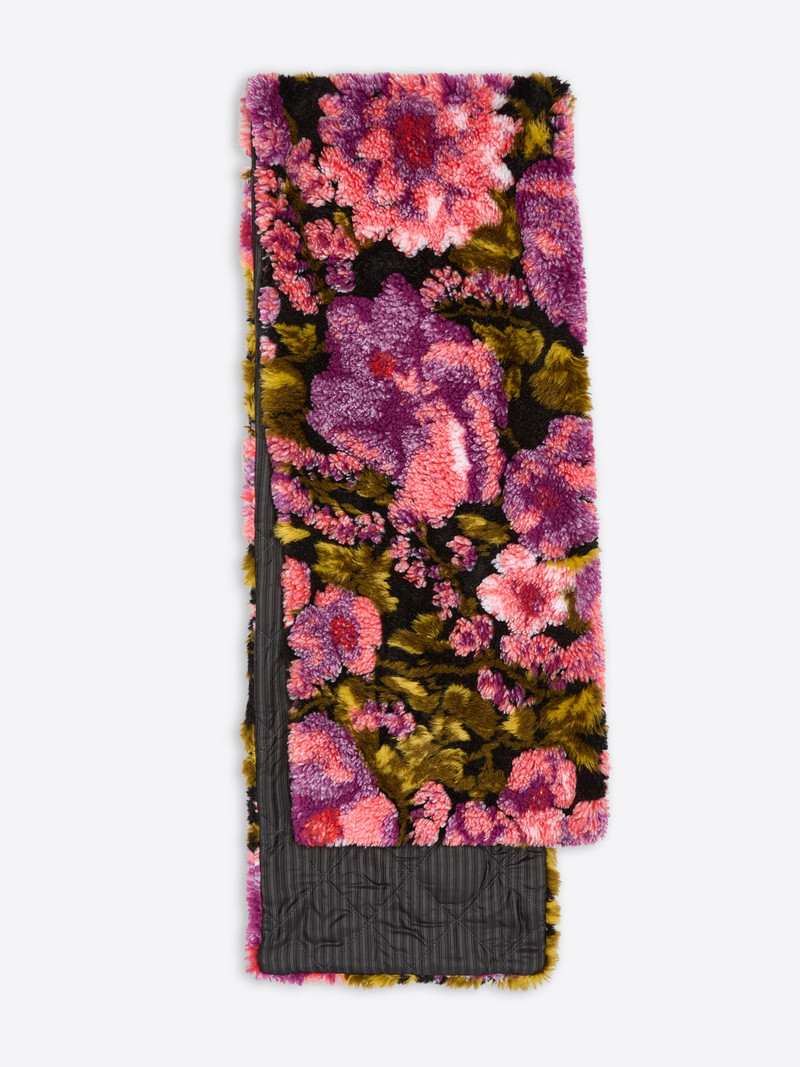 SHEARLING JACQUARD SCARF 1