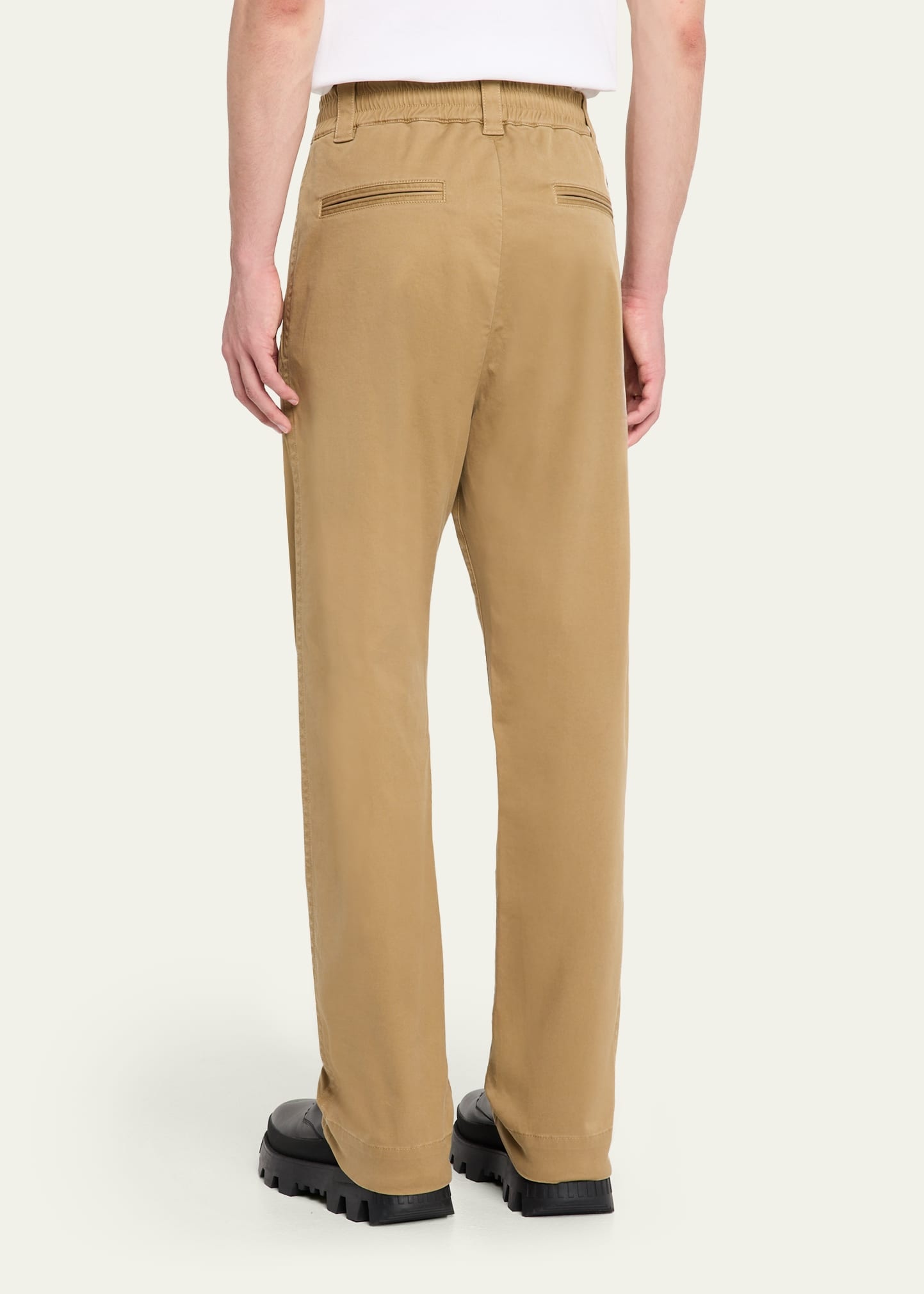 Men's Archive Tan Stretch Jogger Trousers - 3
