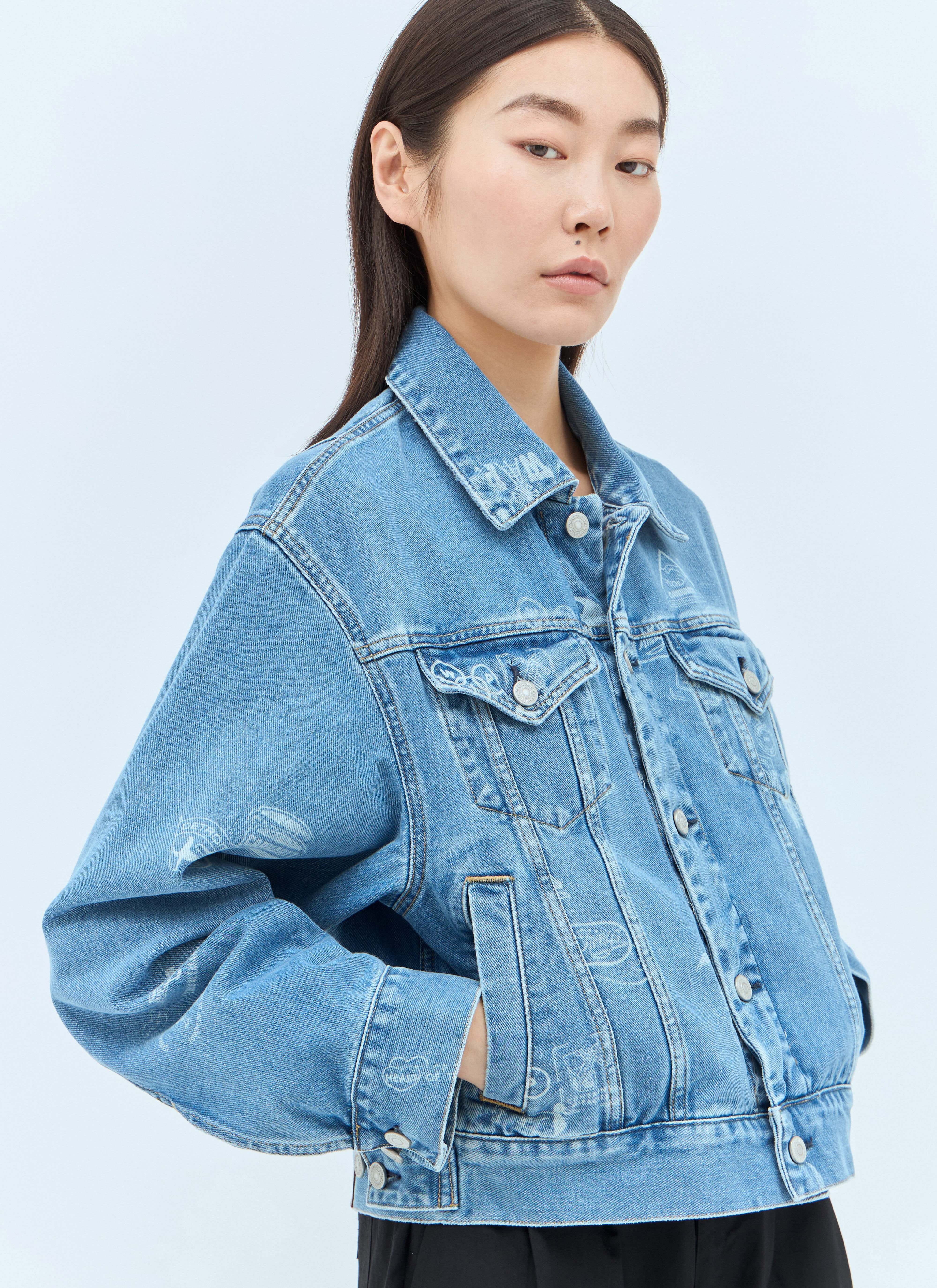 Stamp Denim Jacket - 2