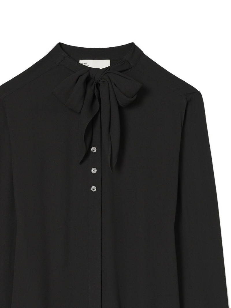 TORY BURCH bow georgette blouse outlook