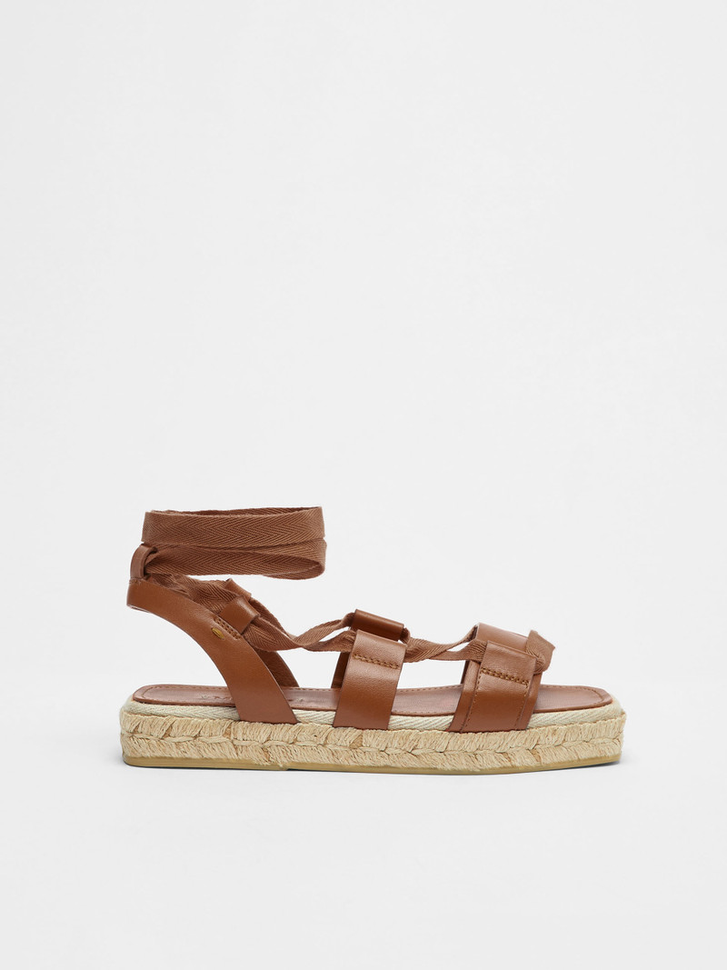 ELIDE2 Nappa leather sandals 1