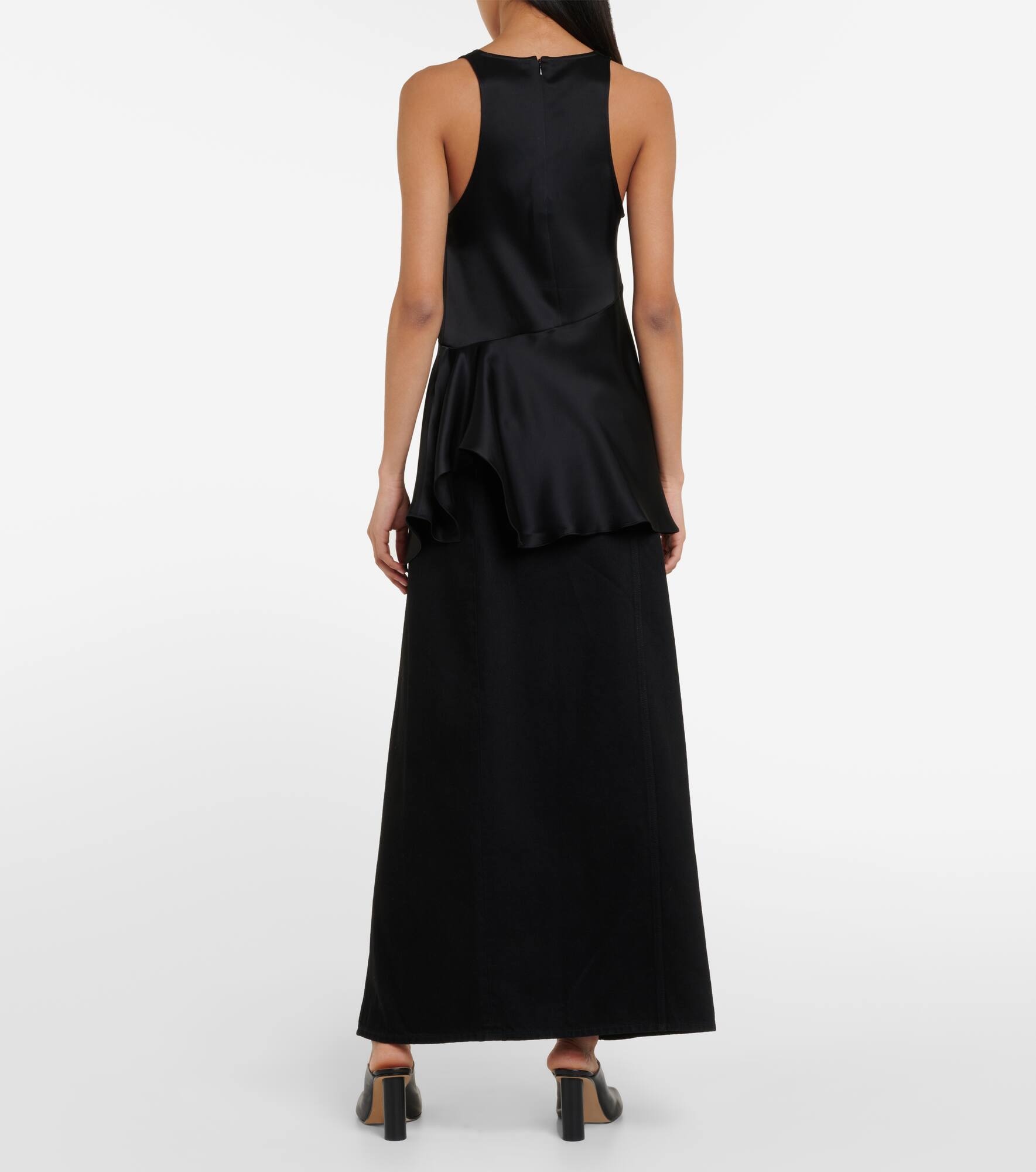 Asymmetric satin top - 3