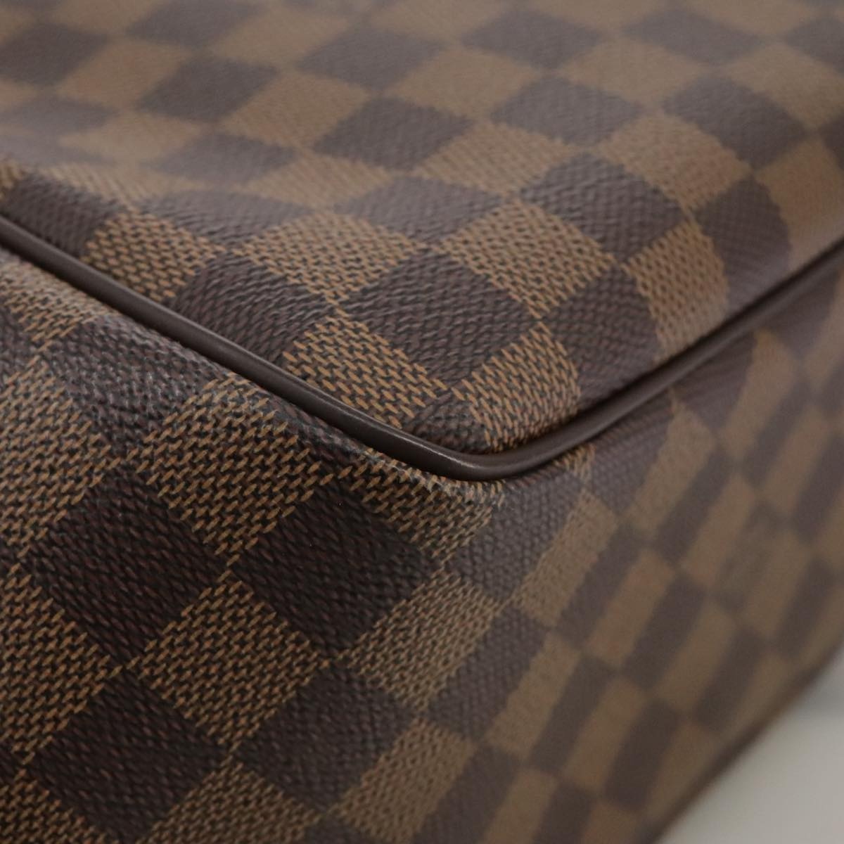 LOUIS VUITTON Damier Ebene Belem PM Hand Bag N51173 - 12
