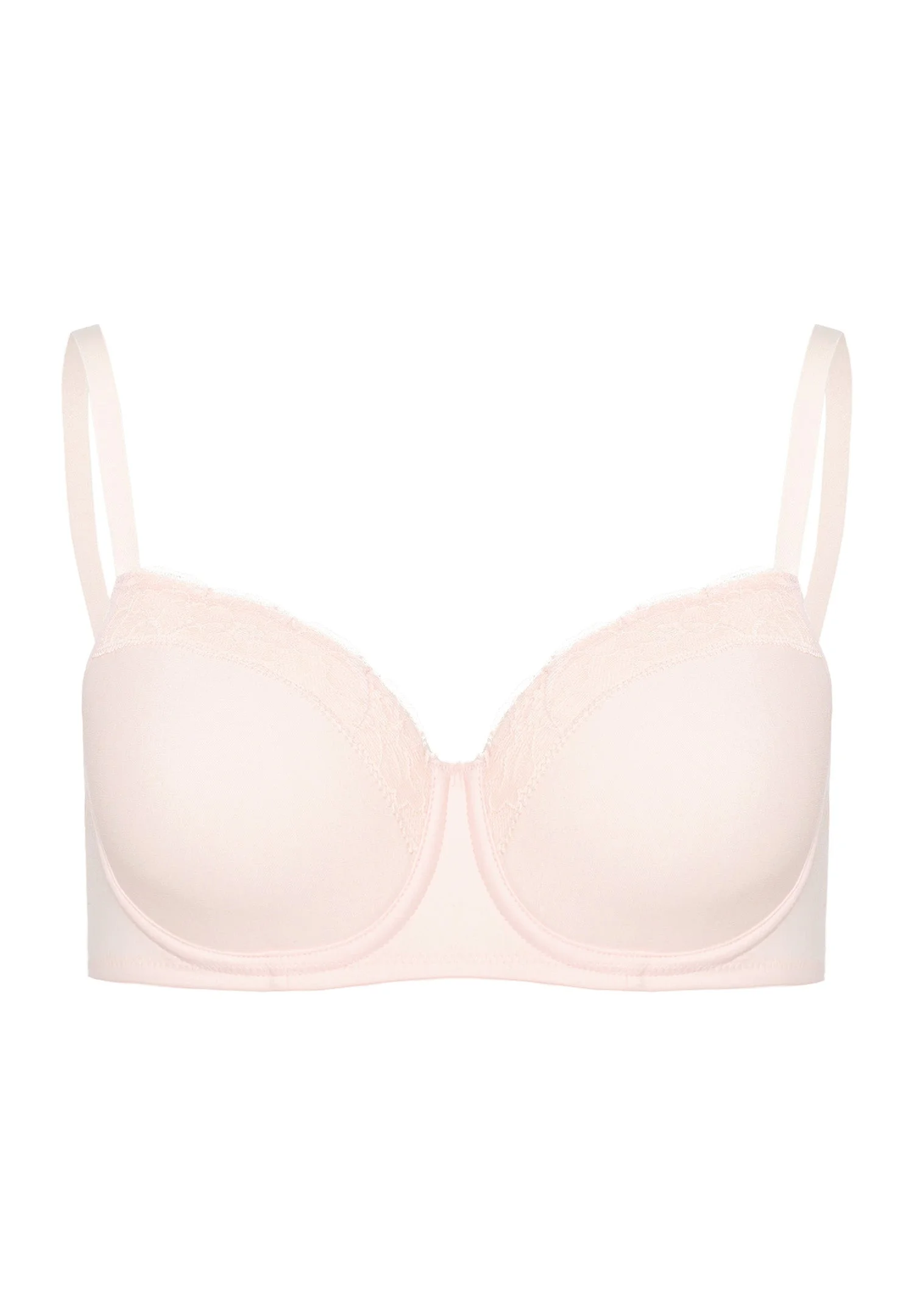 Cotton Lace Spacer T-Shirt Bra - 1
