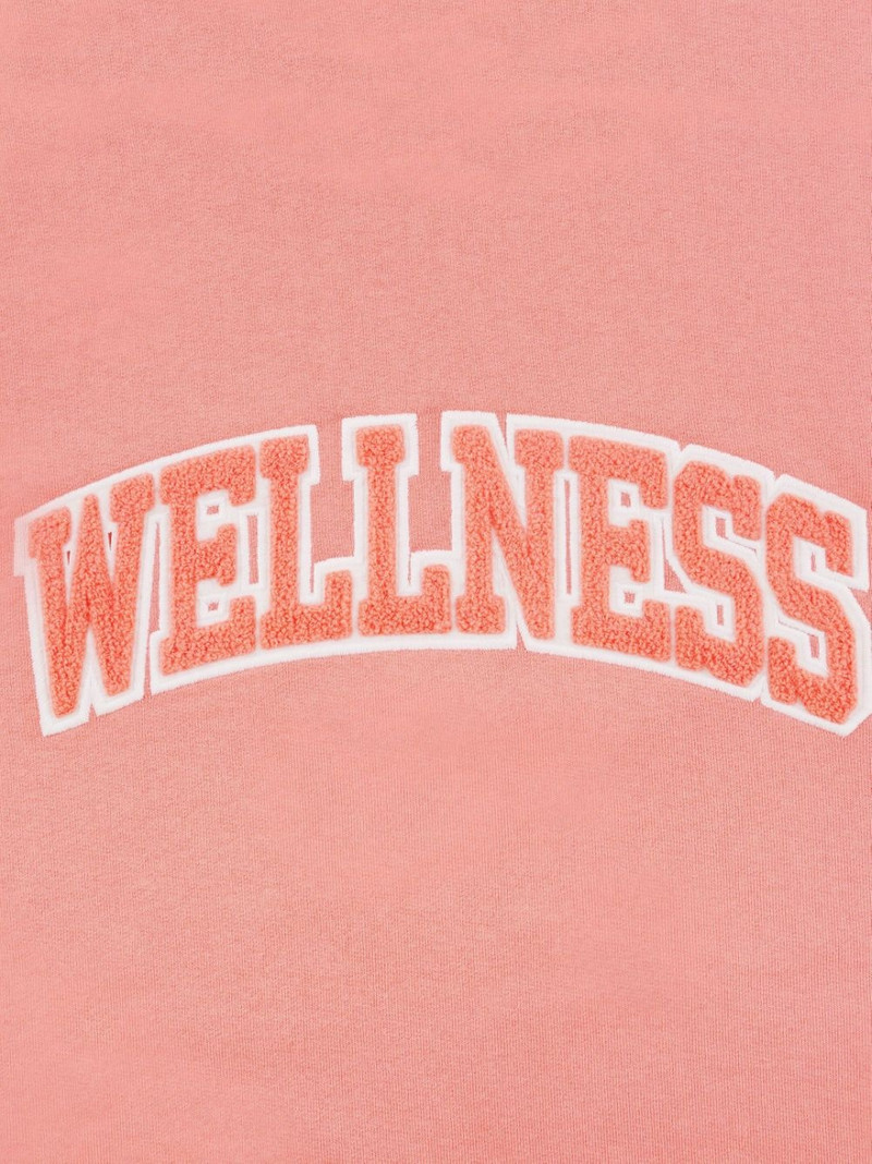 Sporty & Rich Wellness cotton sweatshirt outlook
