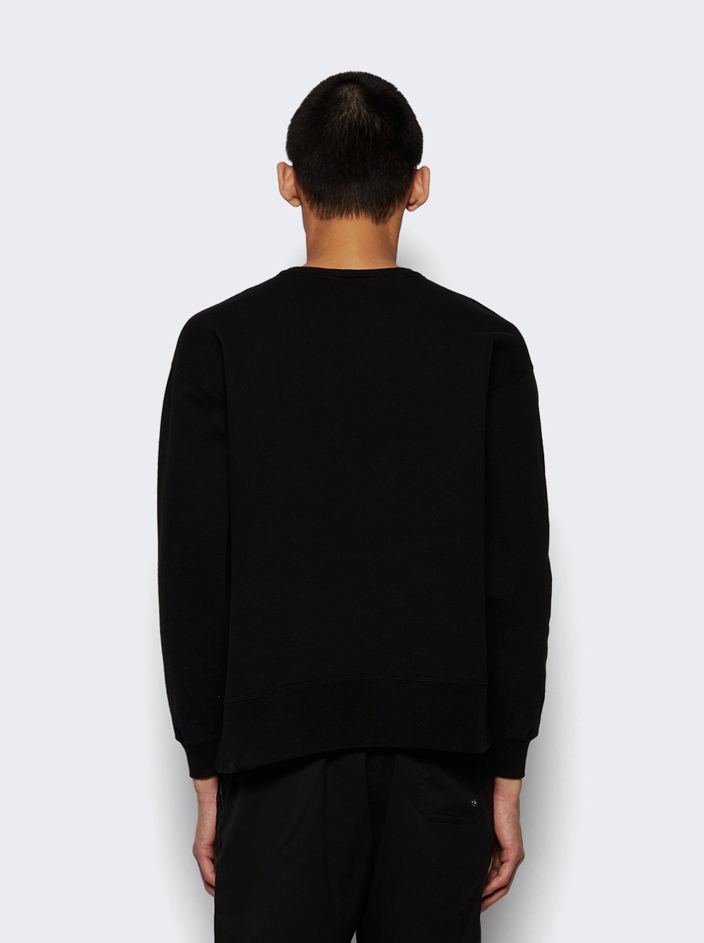 Crewneck Sweatshirt Black - 4
