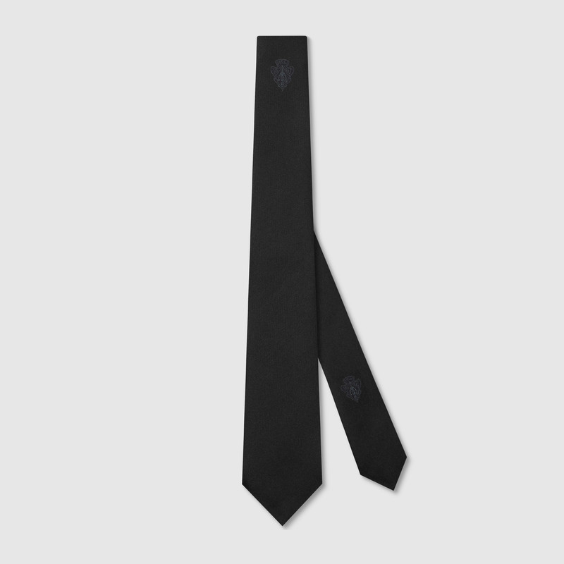 Silk jacquard tie 1