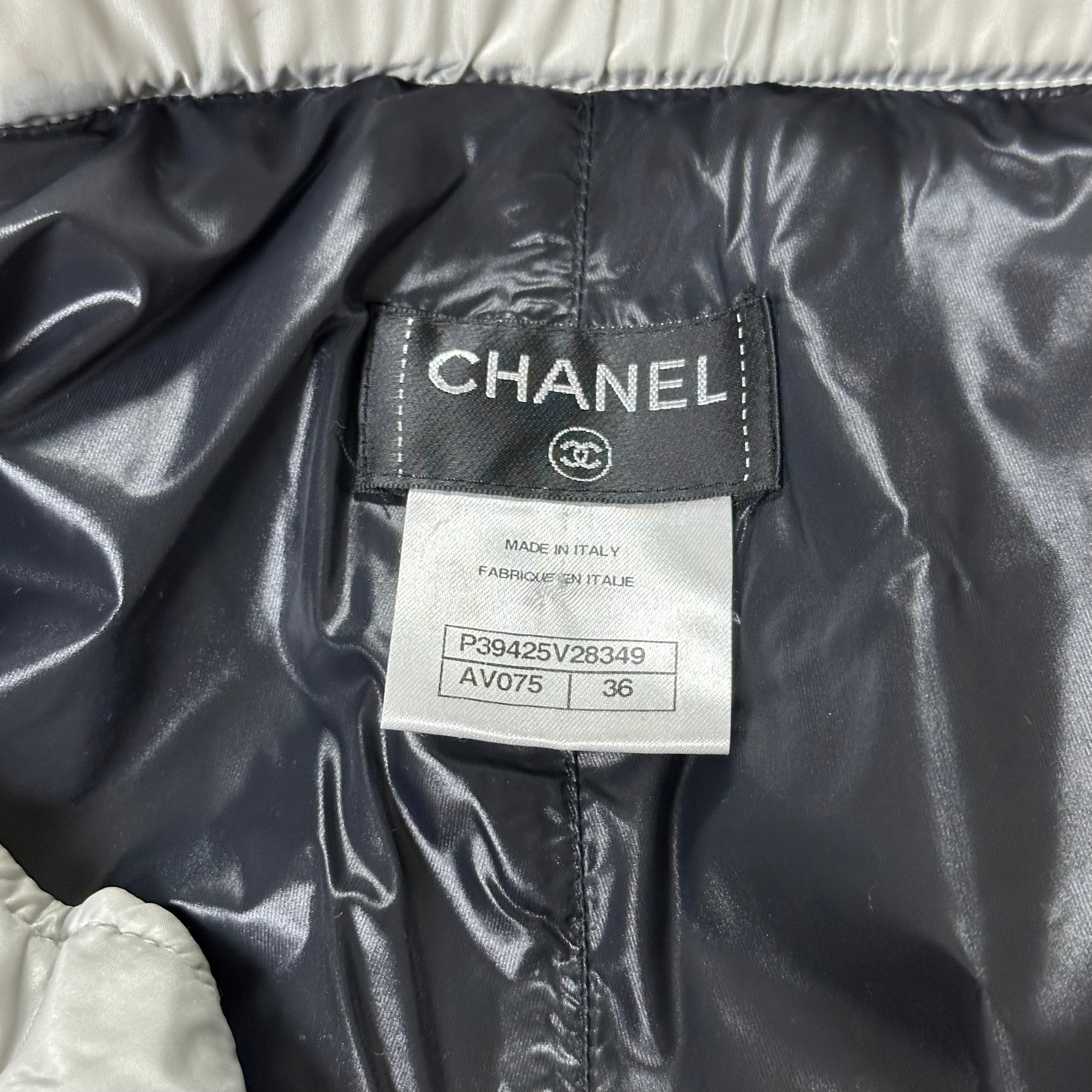 CHANEL Nylon Puffer Pants - 6