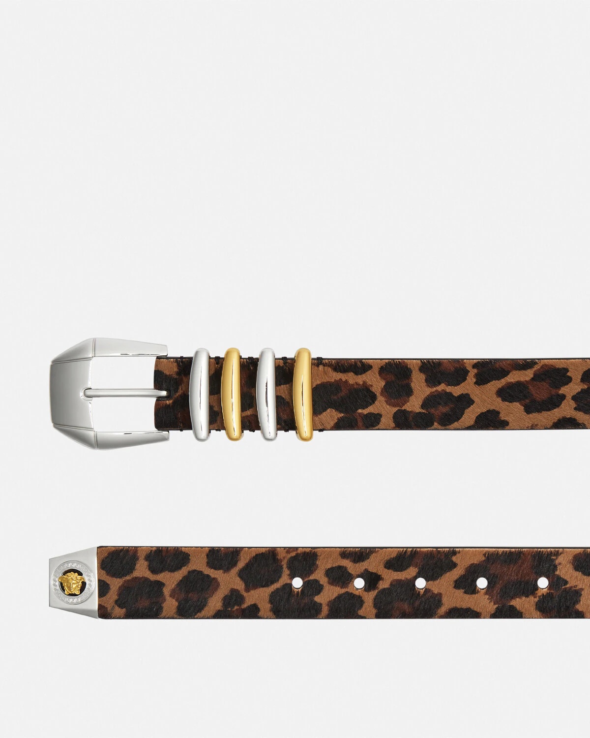 Leopard Medusa Heritage Belt 1.2" - 2