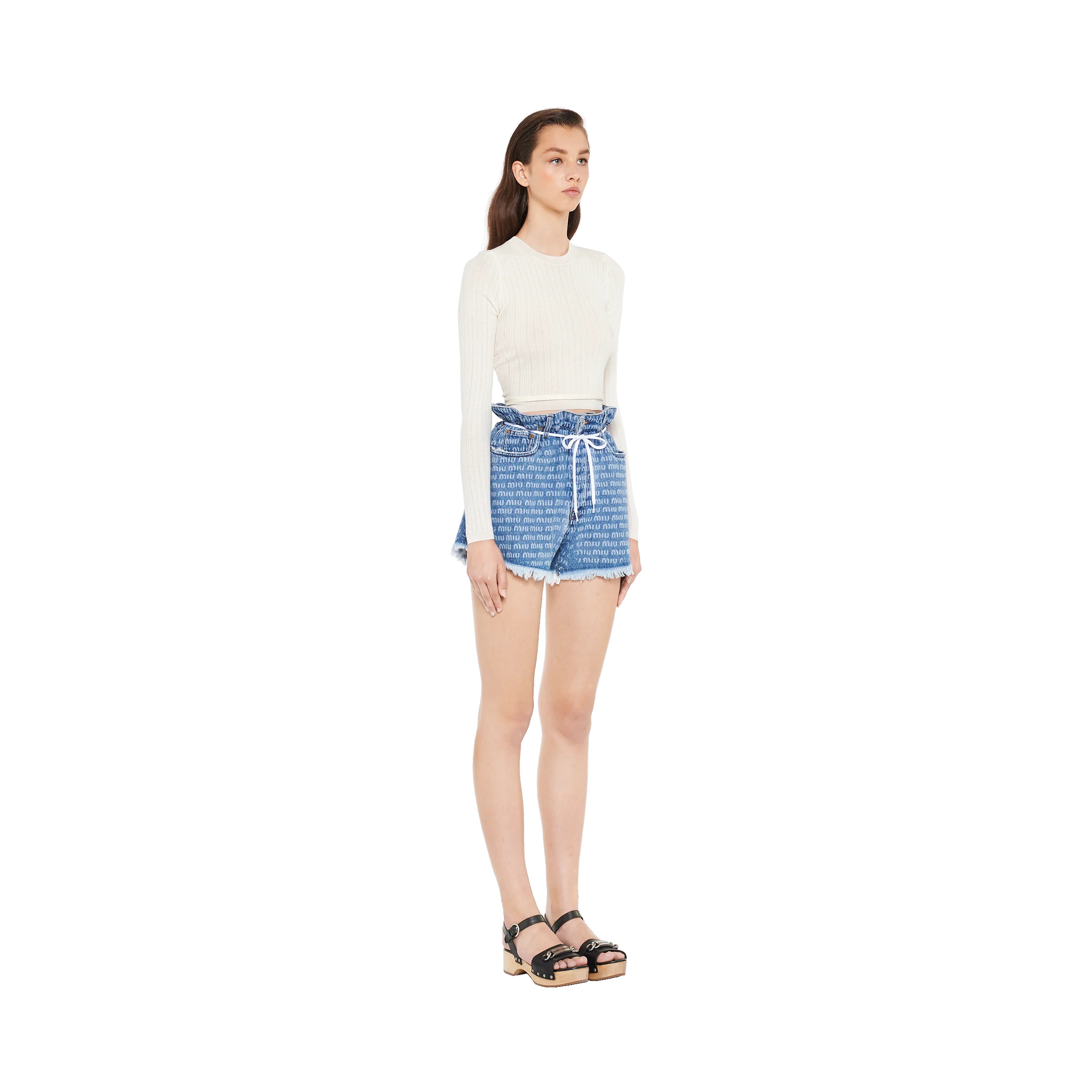 Denim shorts - 3