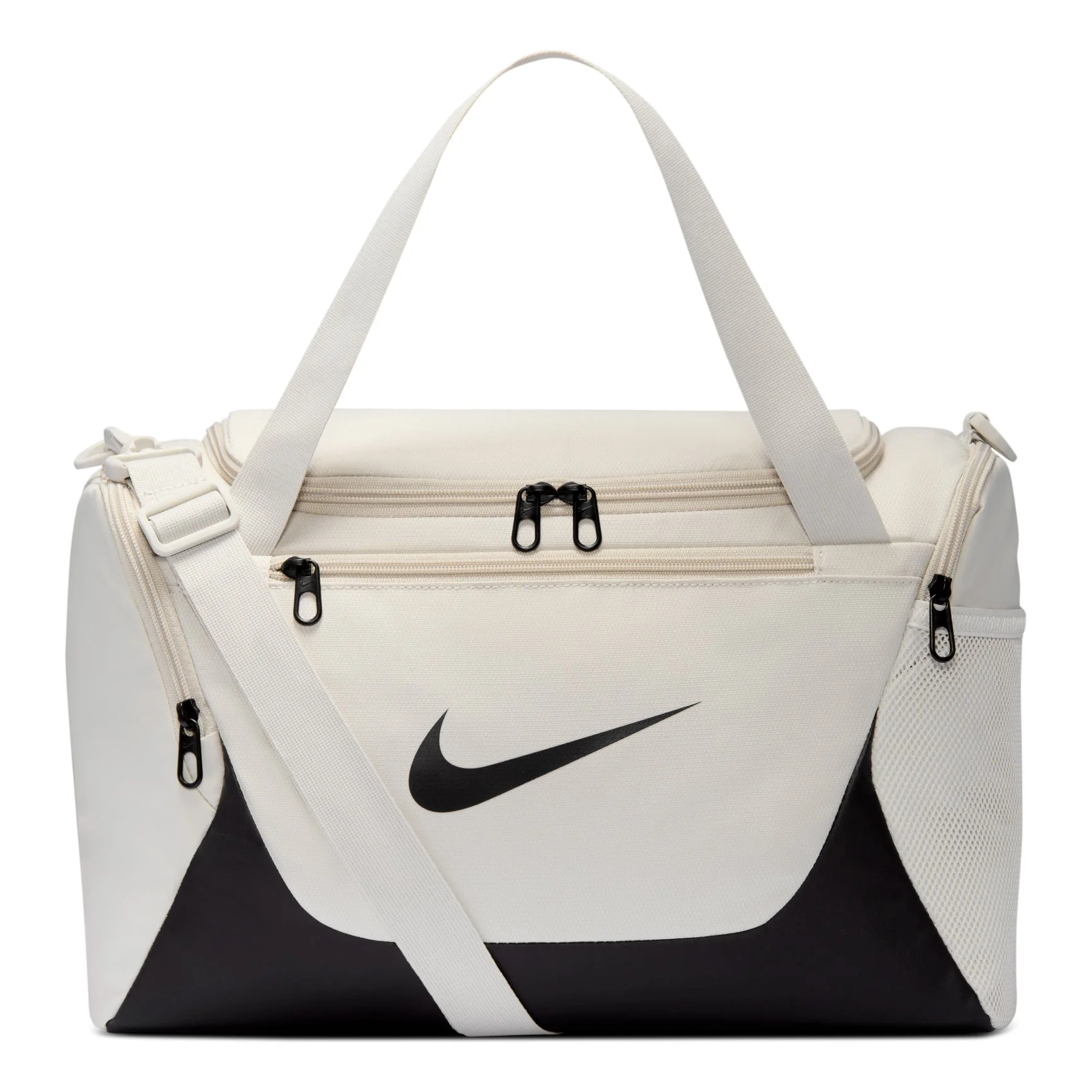 Nike Brasilia 24L Training Canvas Bag 'Light Bone Black' IB4398-072 - 1