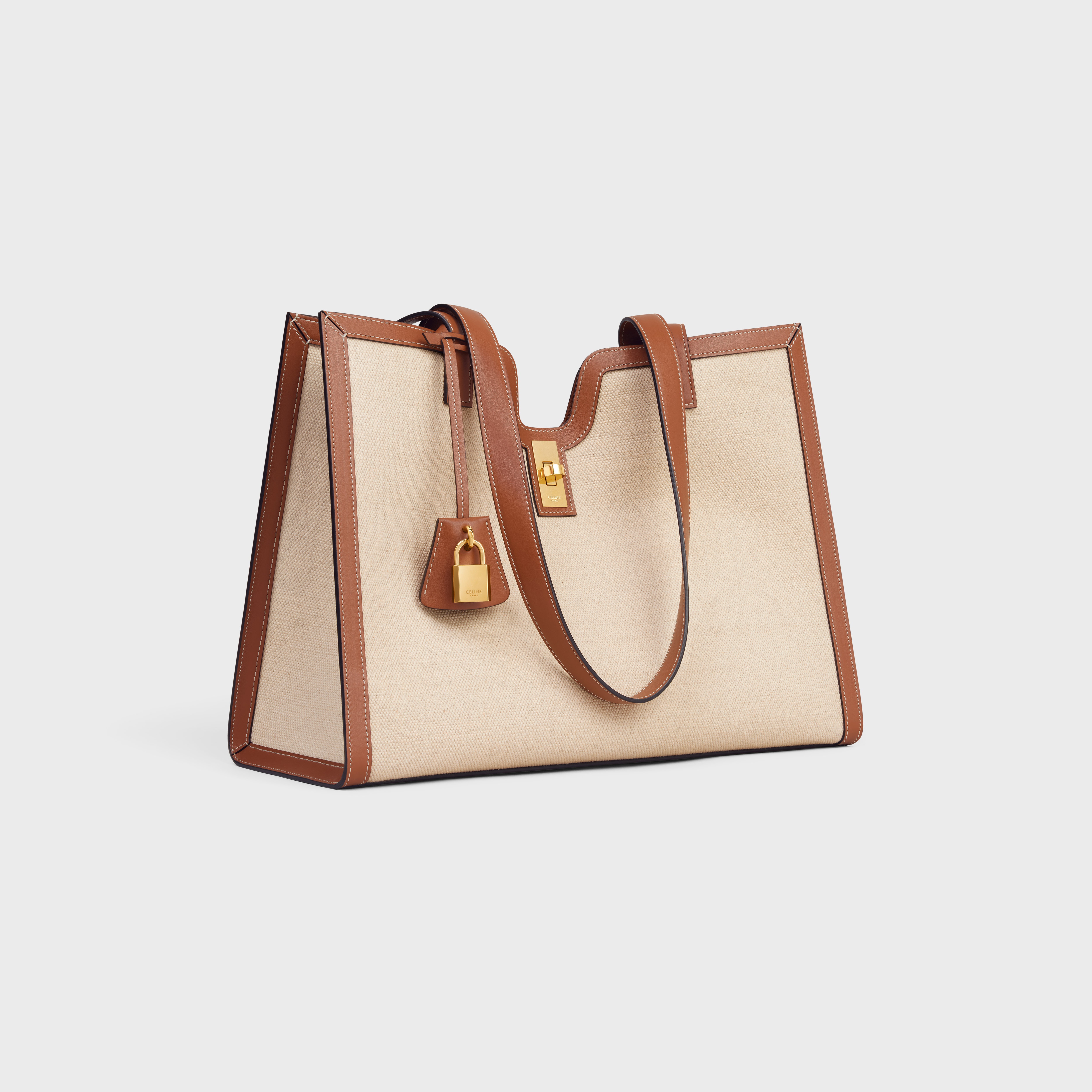 CABAS 16 in TEXTILE AND CALFSKIN - 2