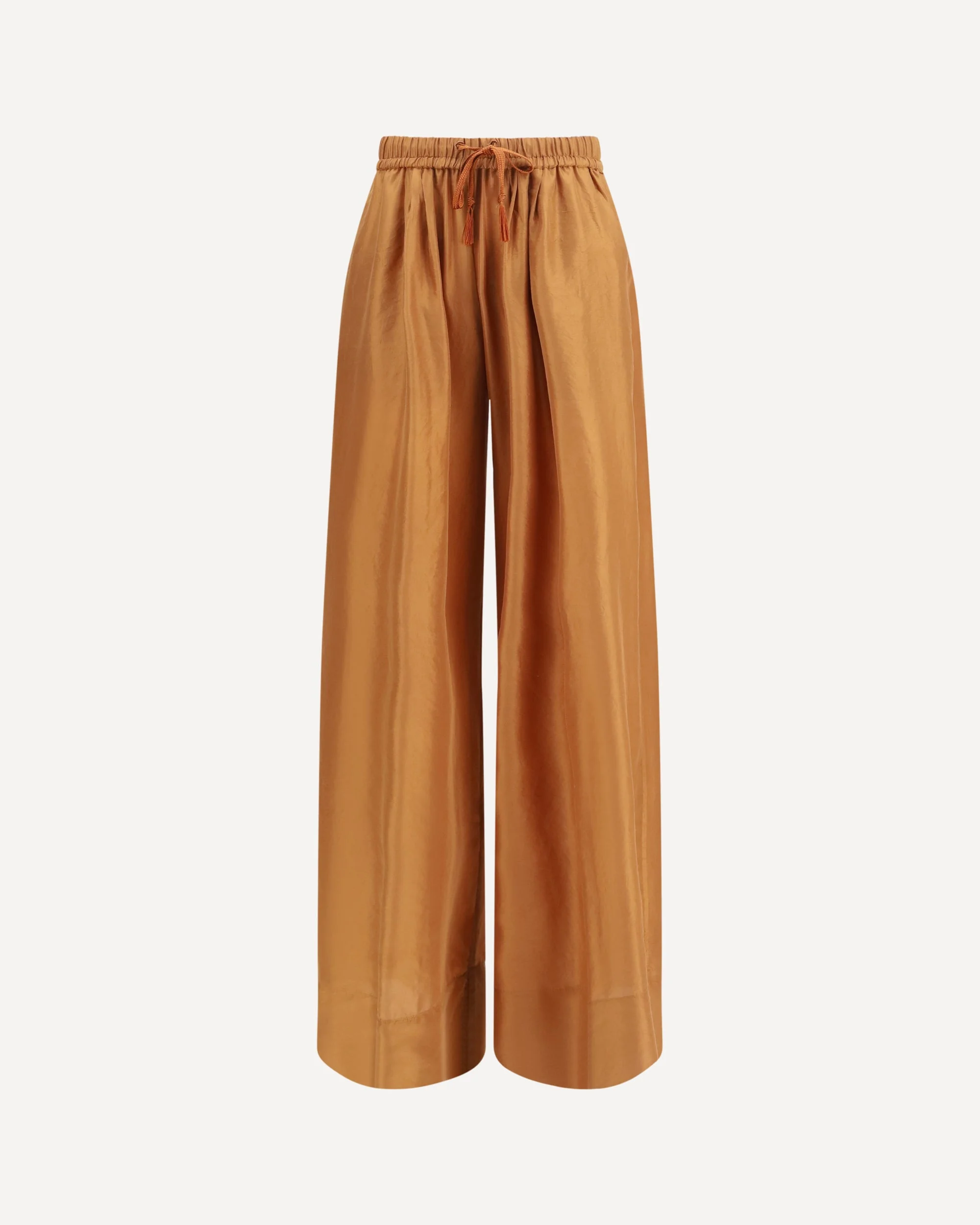 Pants in habotai silk - 1