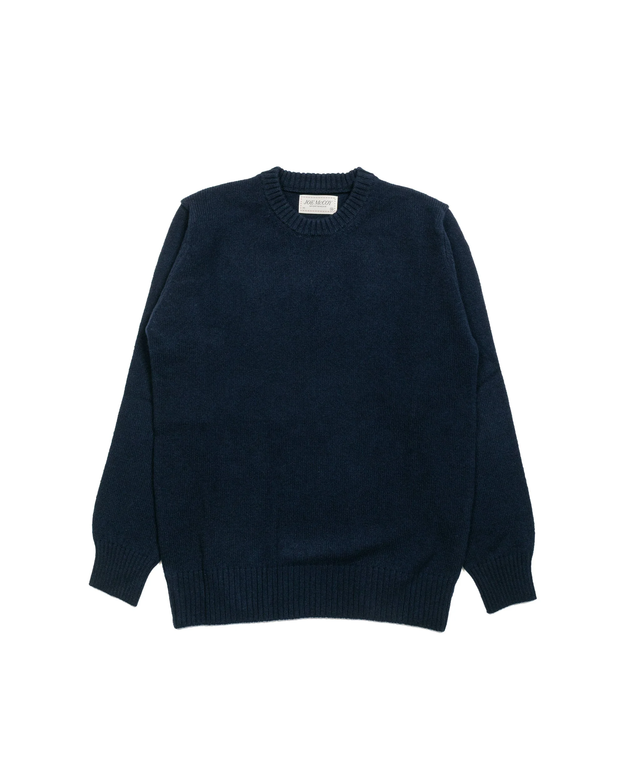 MC21114 Wool Crewneck Sweater Navy - 1