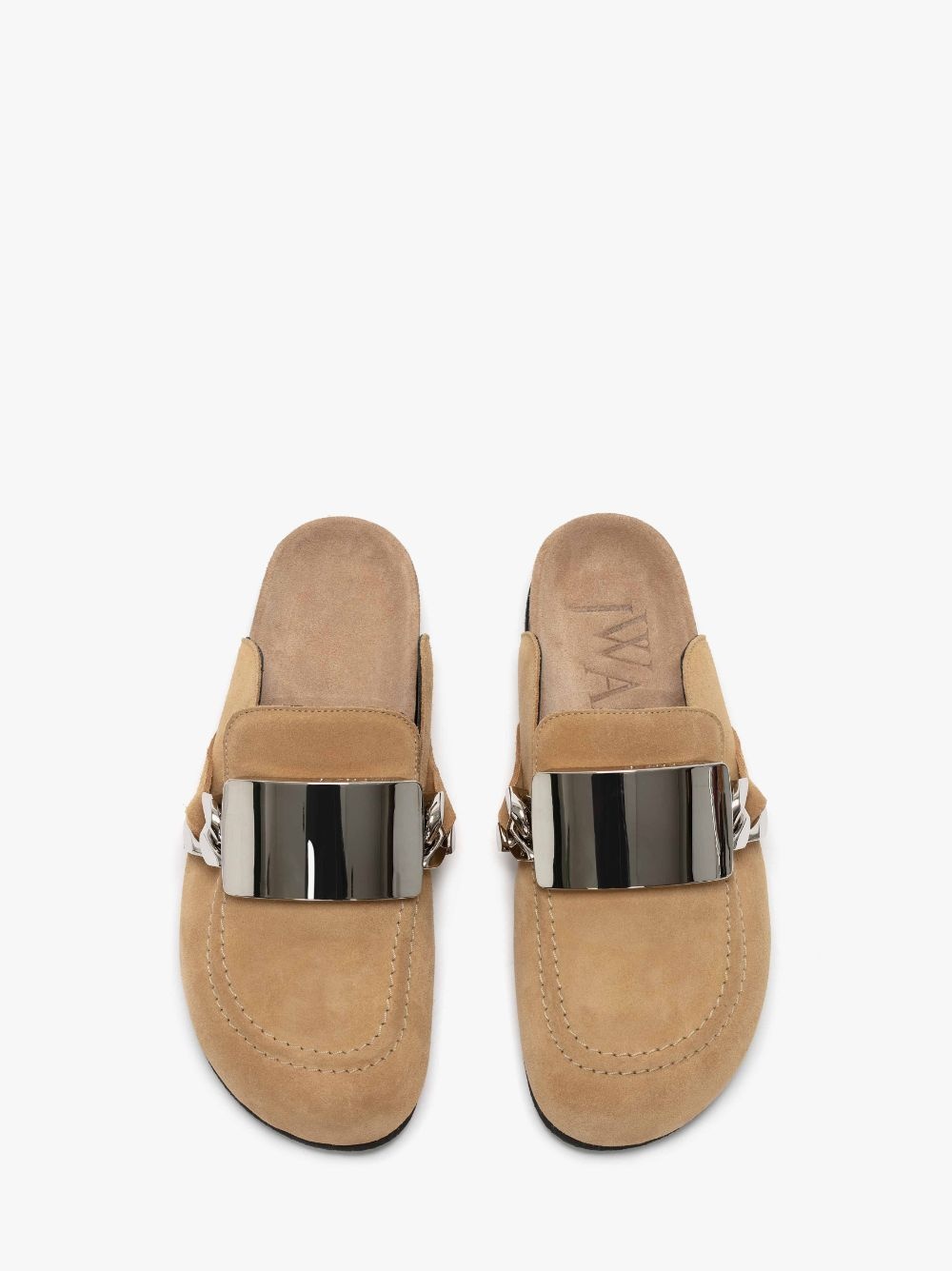 GOURMET CHAIN LOAFER MULES - 4