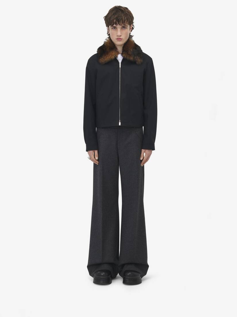 Shearling Detail Blouson - 3