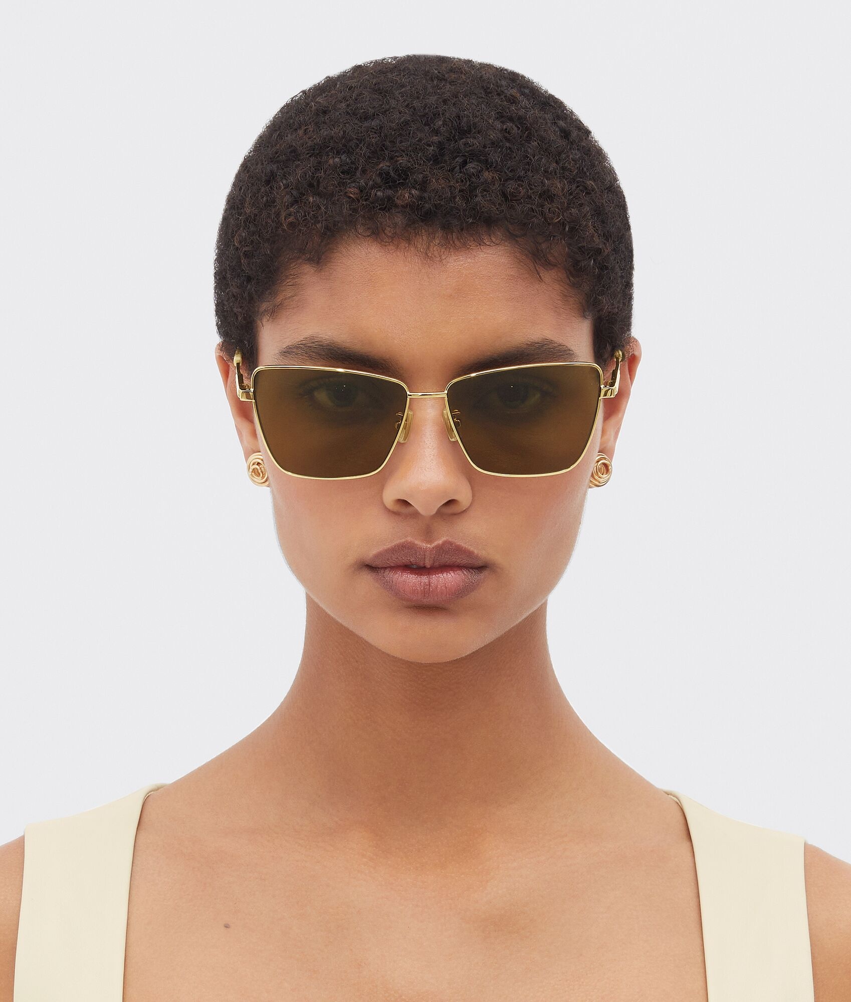 Classic Metal Square Sunglasses - 2