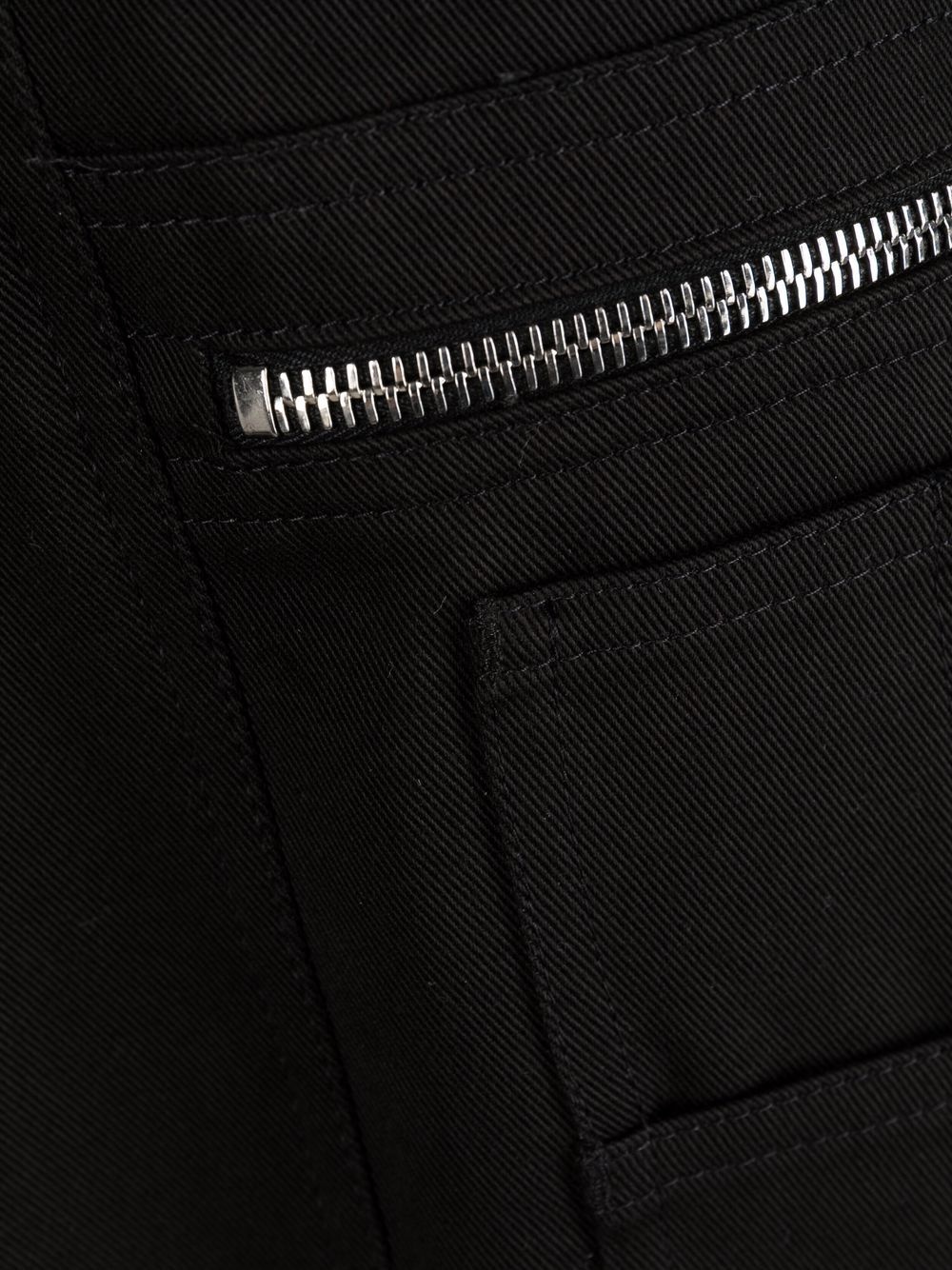 zip-detail trousers - 6