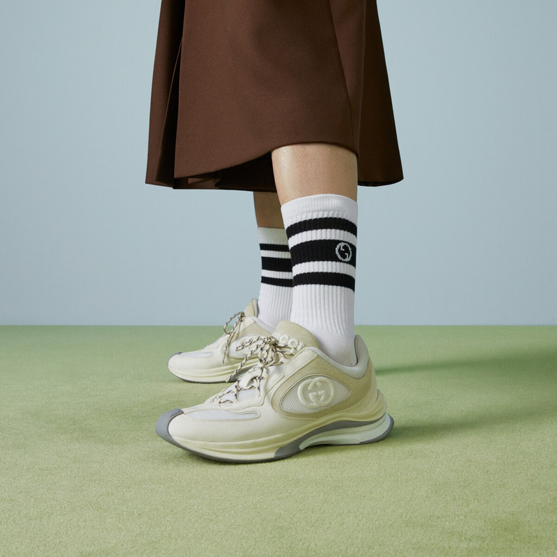 Round Interlocking G cotton socks 3