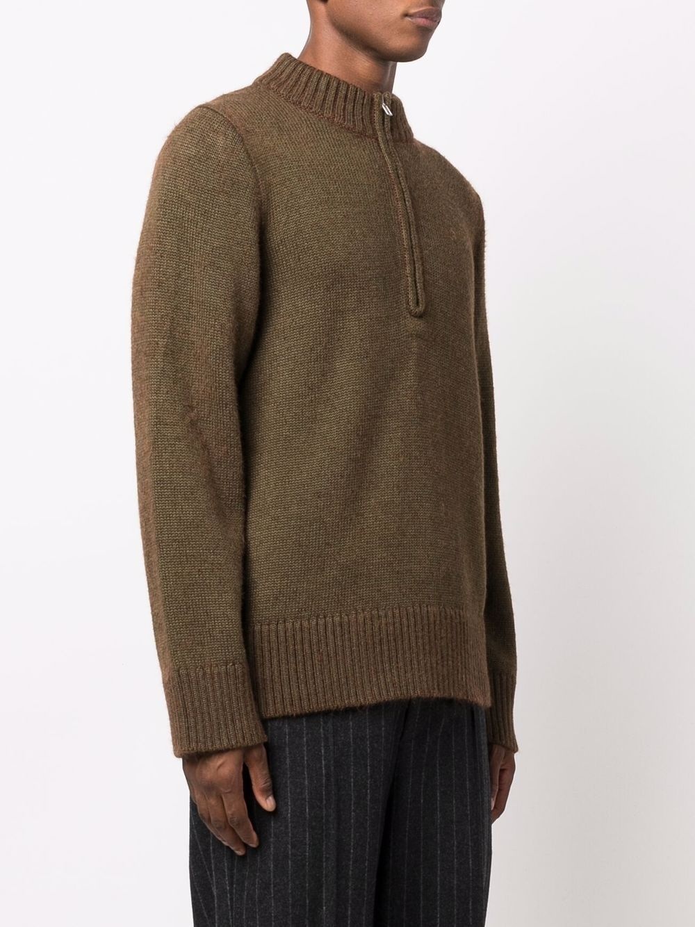 ribbed detail jumper - 3