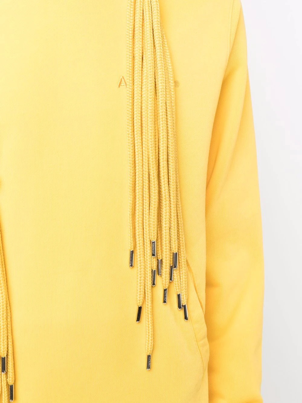 multi-cord long-sleeve hoodie - 5