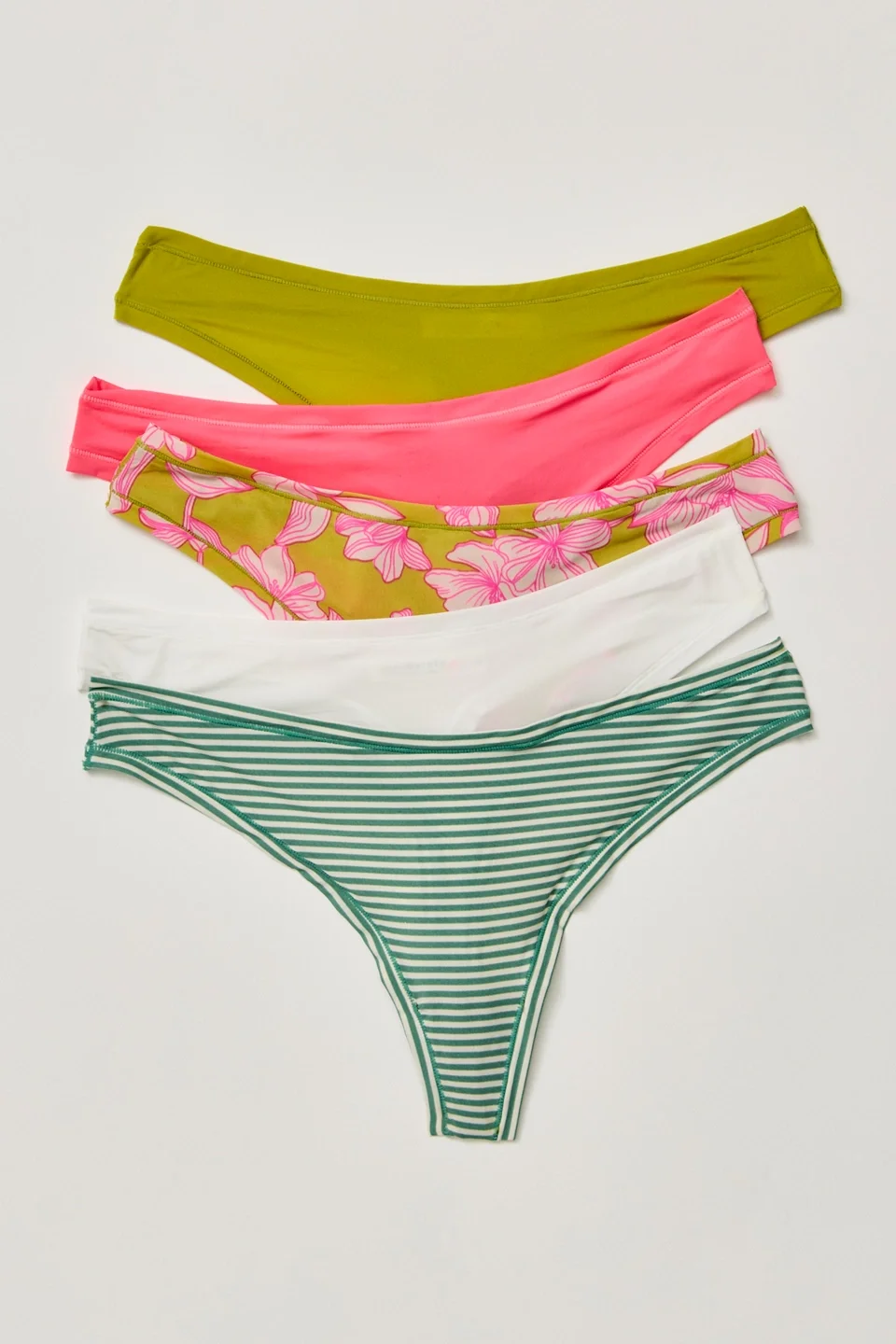 Charlie Microfiber Thong 5-Pack - 1