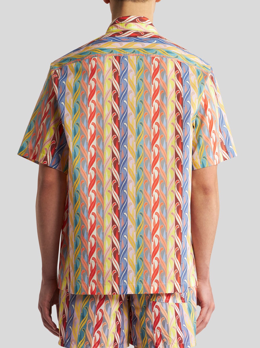 ETRO SUMMER SHIRT WITH MULTICOLOURED MOTIF - 5