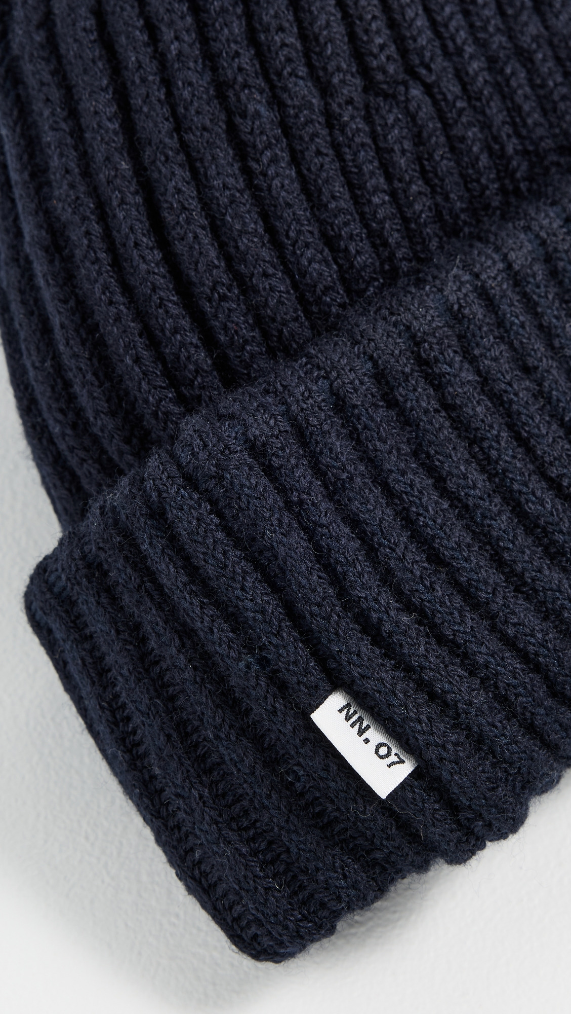 Merino Rib Knit Beanie - 2