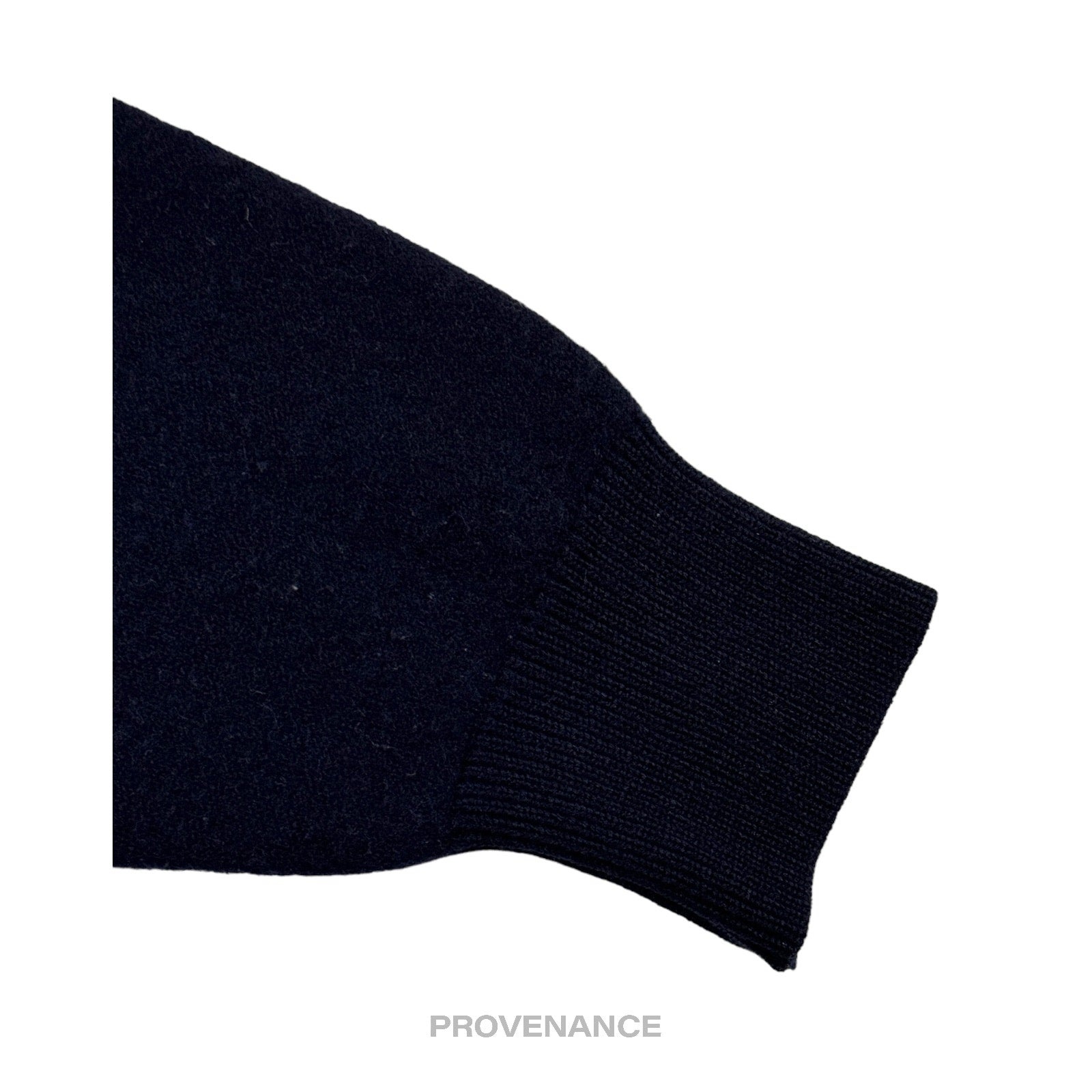 Balenciaga Crewneck Wool Sweatshirt - Deep Navy M - 10