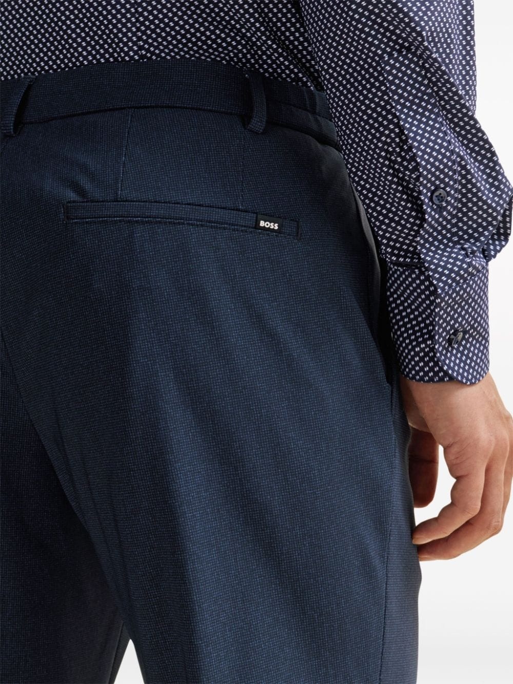 tailored performance-stretch trousers - 5