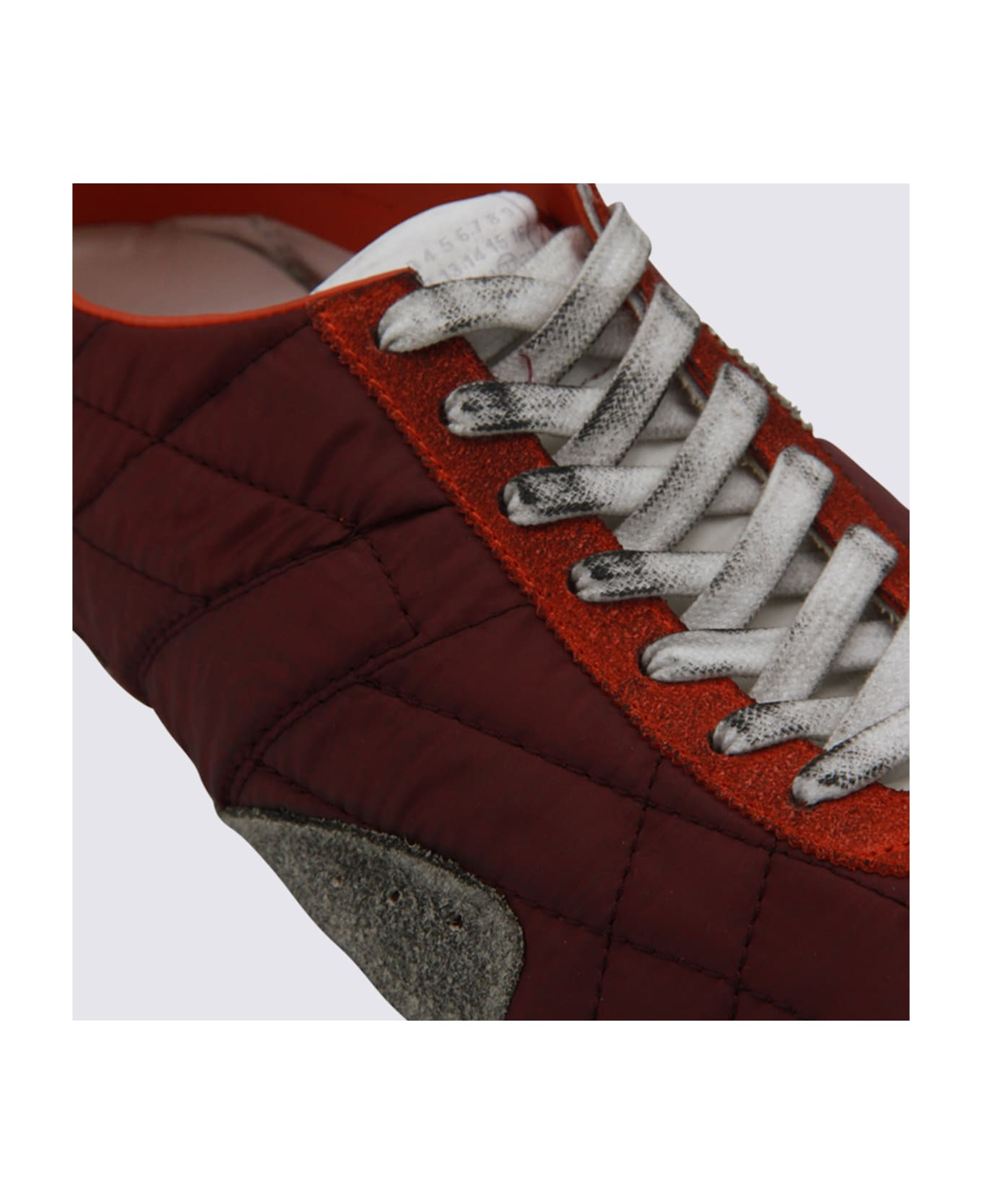 Dark Red Sneakers - 4