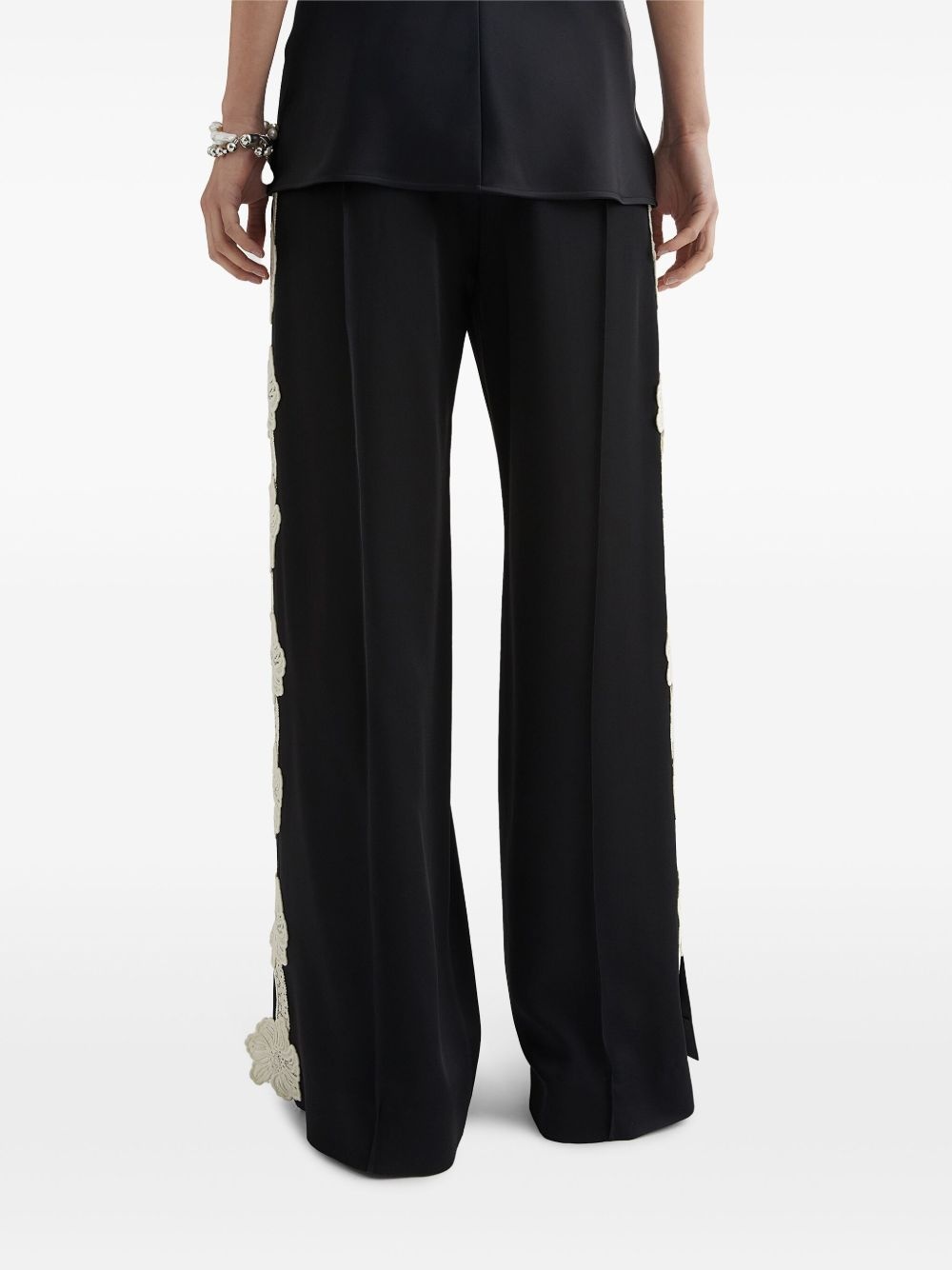 embroidered trousers - 4