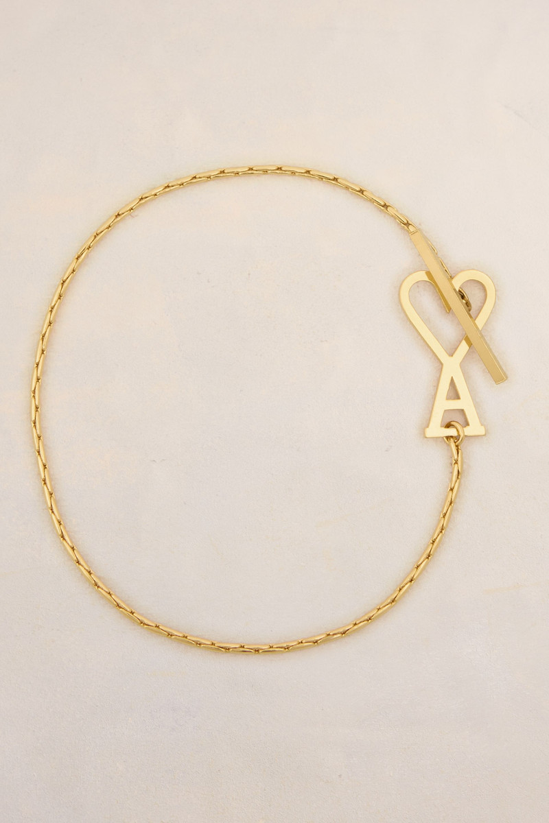AMI Paris Ami De Coeur Chain Bracelet outlook