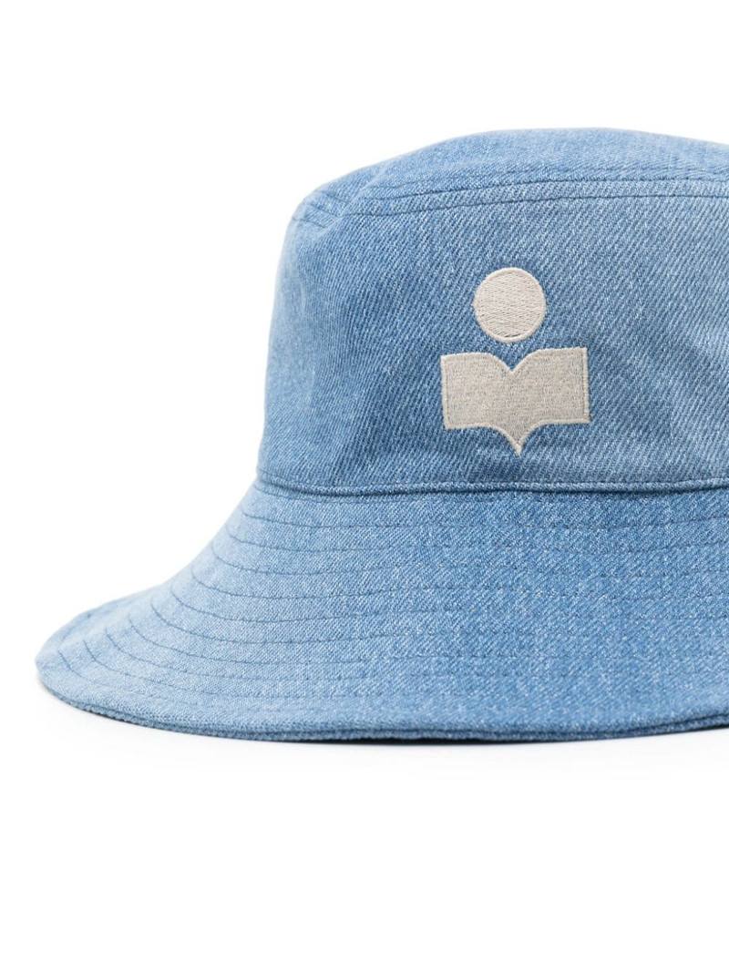 Isabel Marant Delya denim bucket hat outlook