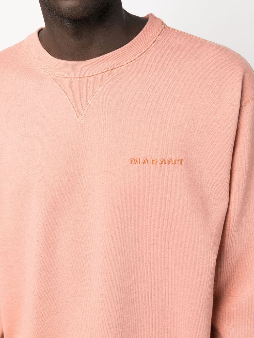 logo-embroidered sweatshirt - 5