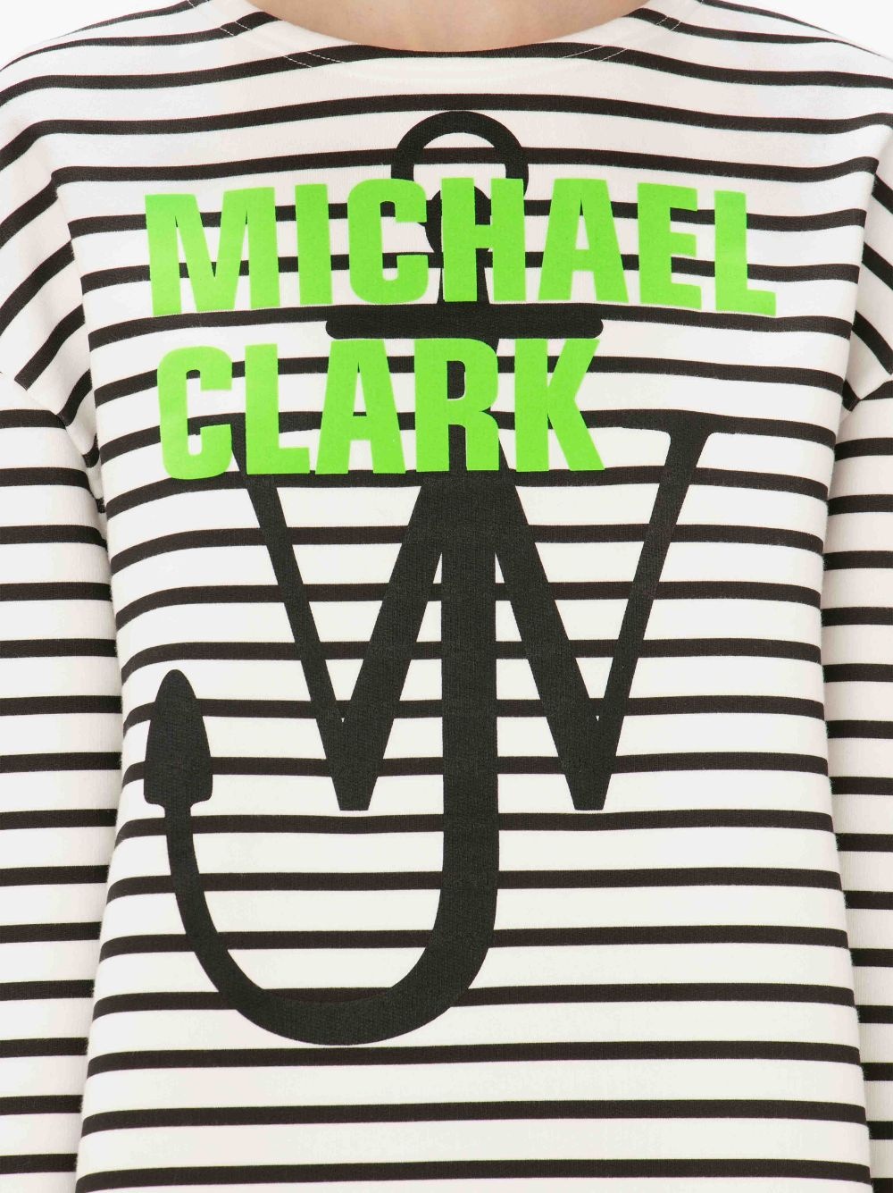 MICHAEL CLARK PRINTED SWEATSHIRT WITH ANCHOR LOGO - 6