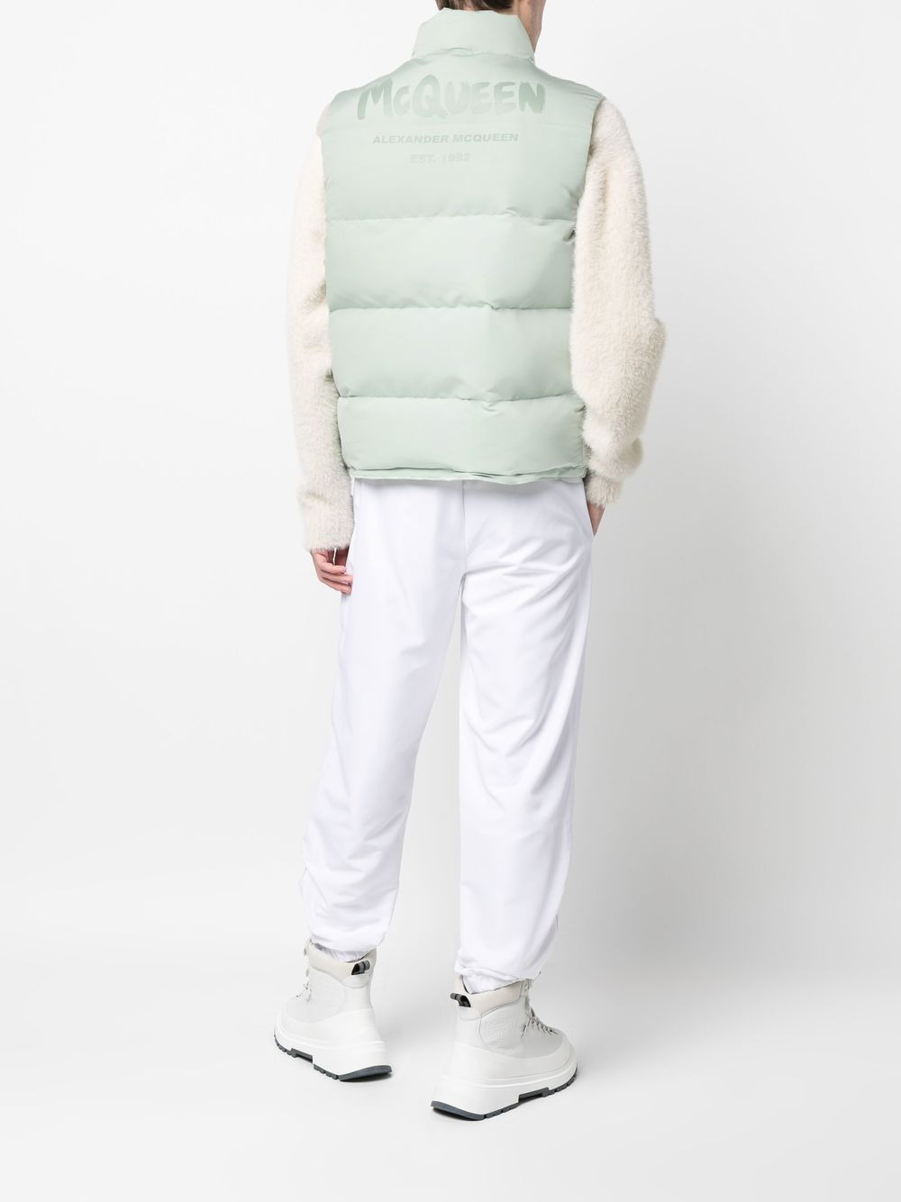 logo-print gilet - 2
