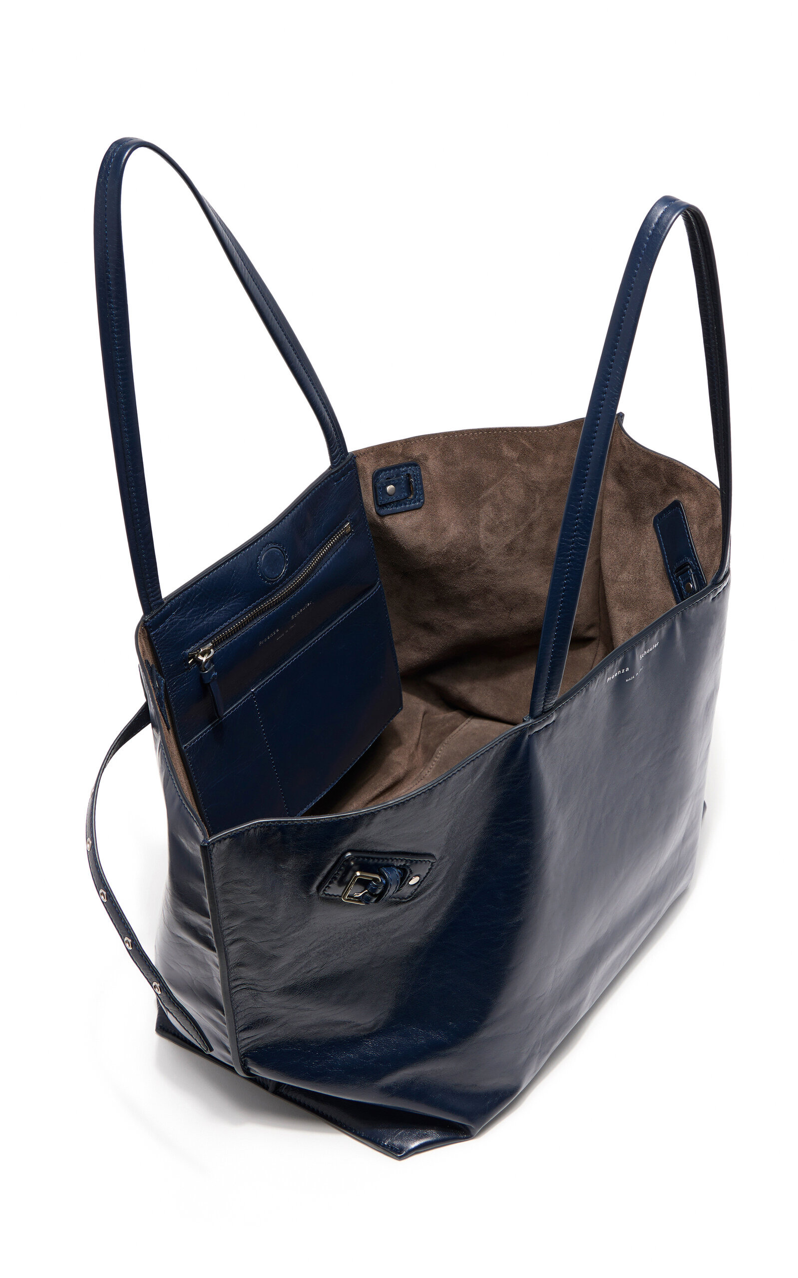 Days Leather Carryall Tote navy - 3