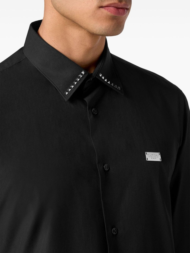 stud-detailing poplin shirt 5