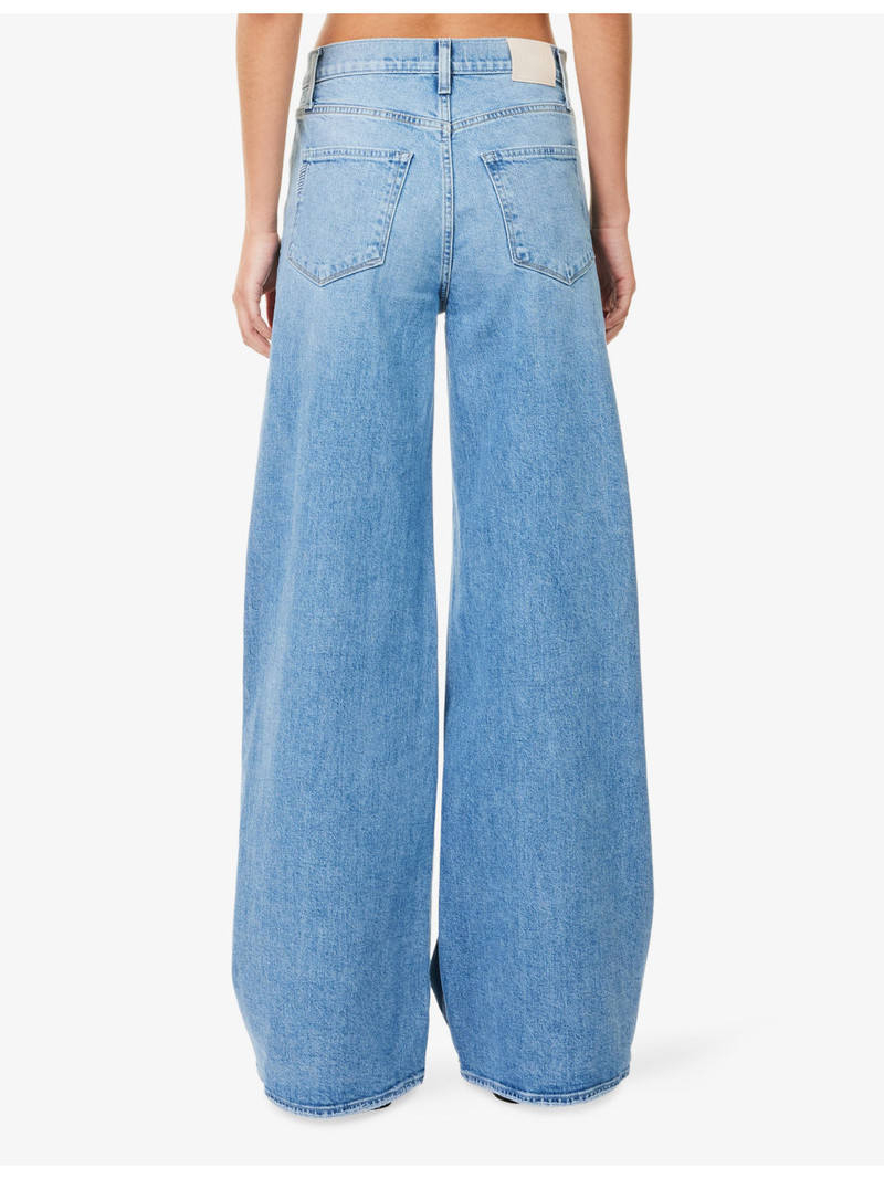 "Cameron 34"" Wide-Leg Denim Jeans" 4