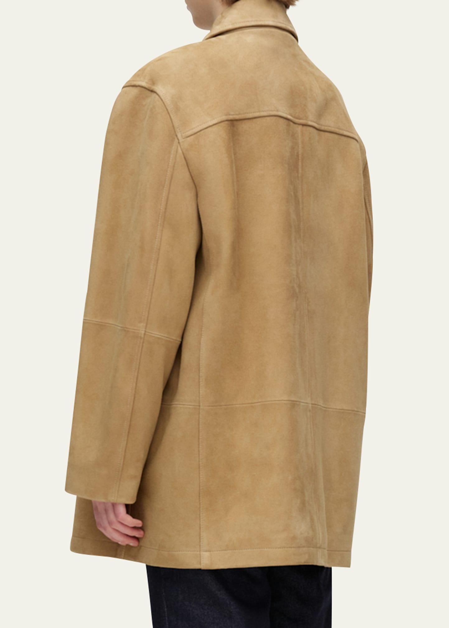 Suede Jacket, Unisex - 3